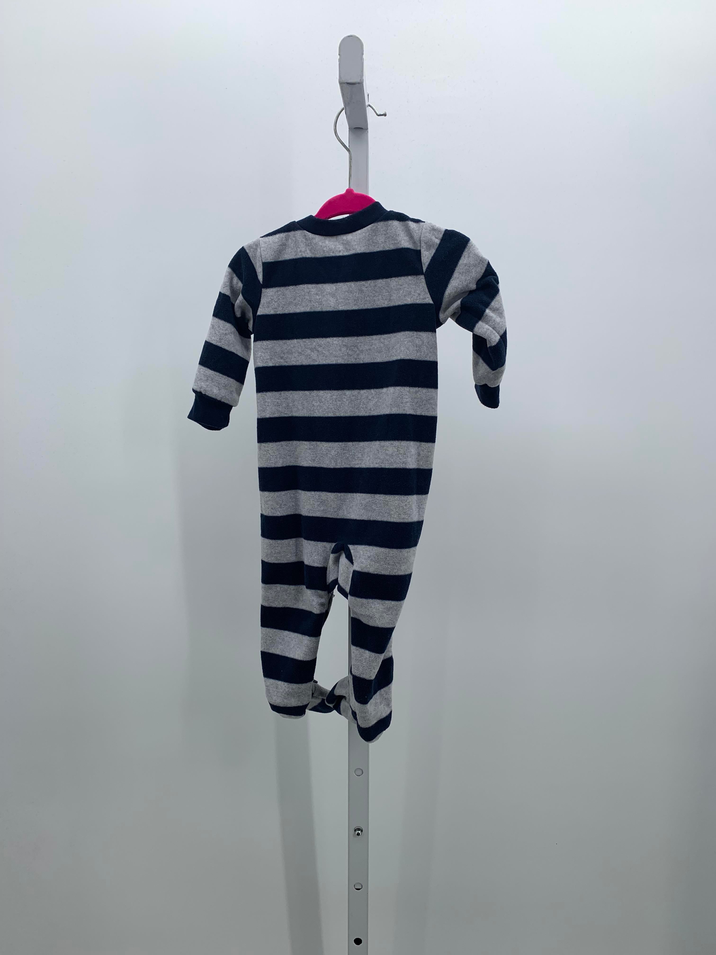 GREY STRIPES FIRE TRUCKS FLEECE