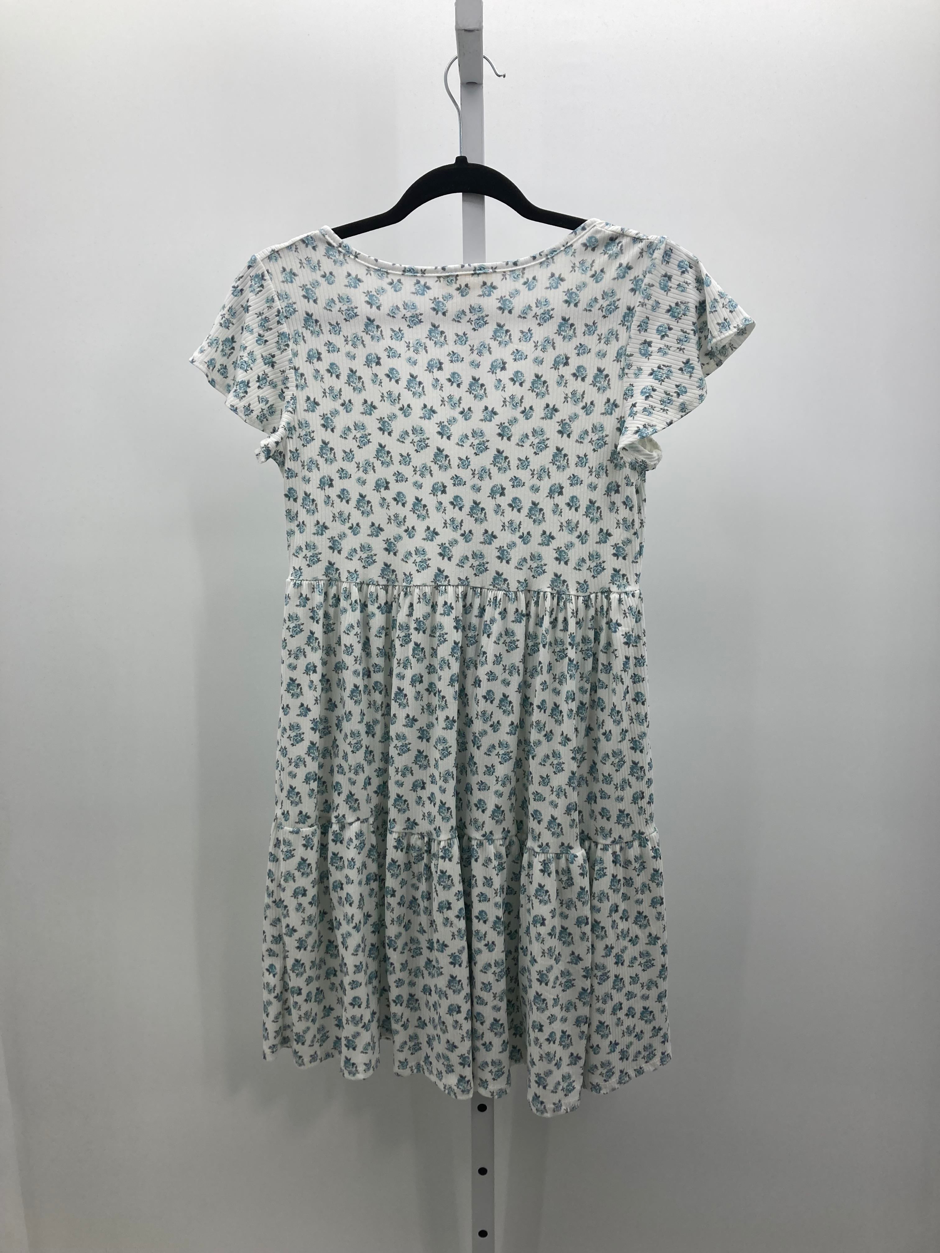 See You Monday Size Medium Juniors Short Sleeve Dress