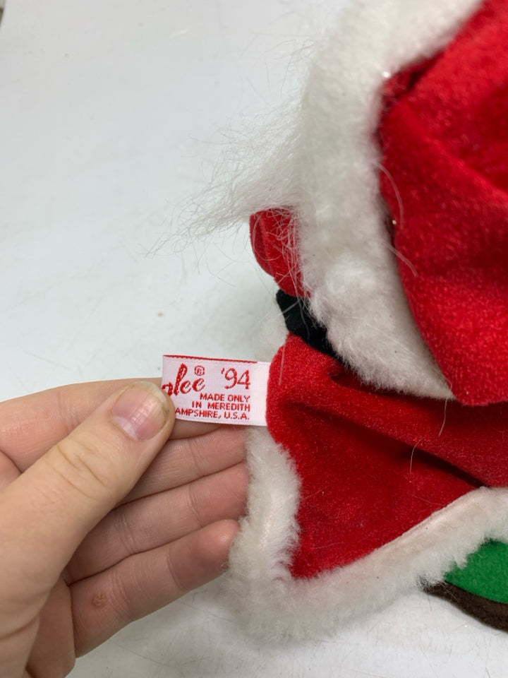 VTG ANNALEE LOGO KID 1994 SANTA.