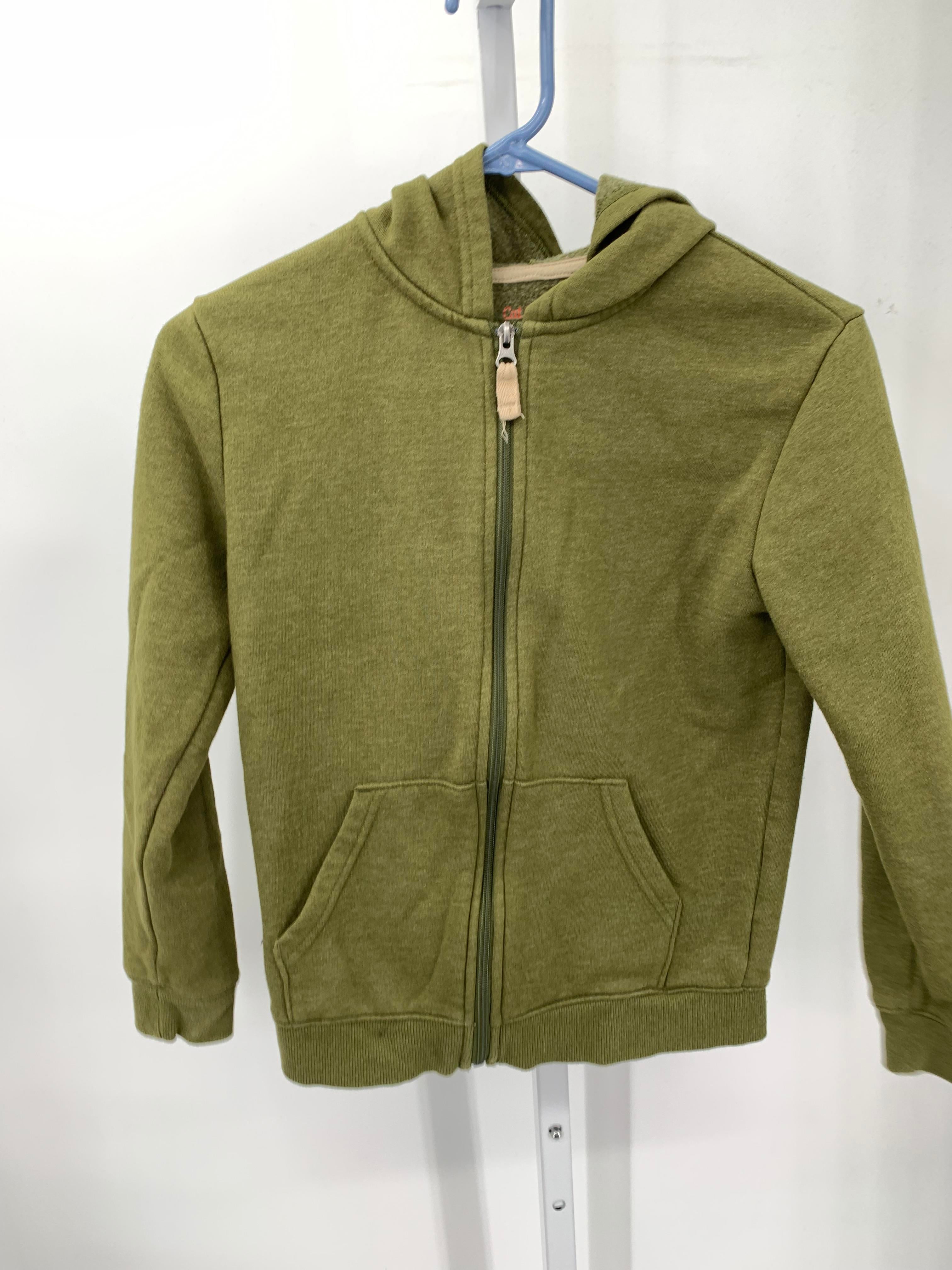 HOODED ZIP KNIT