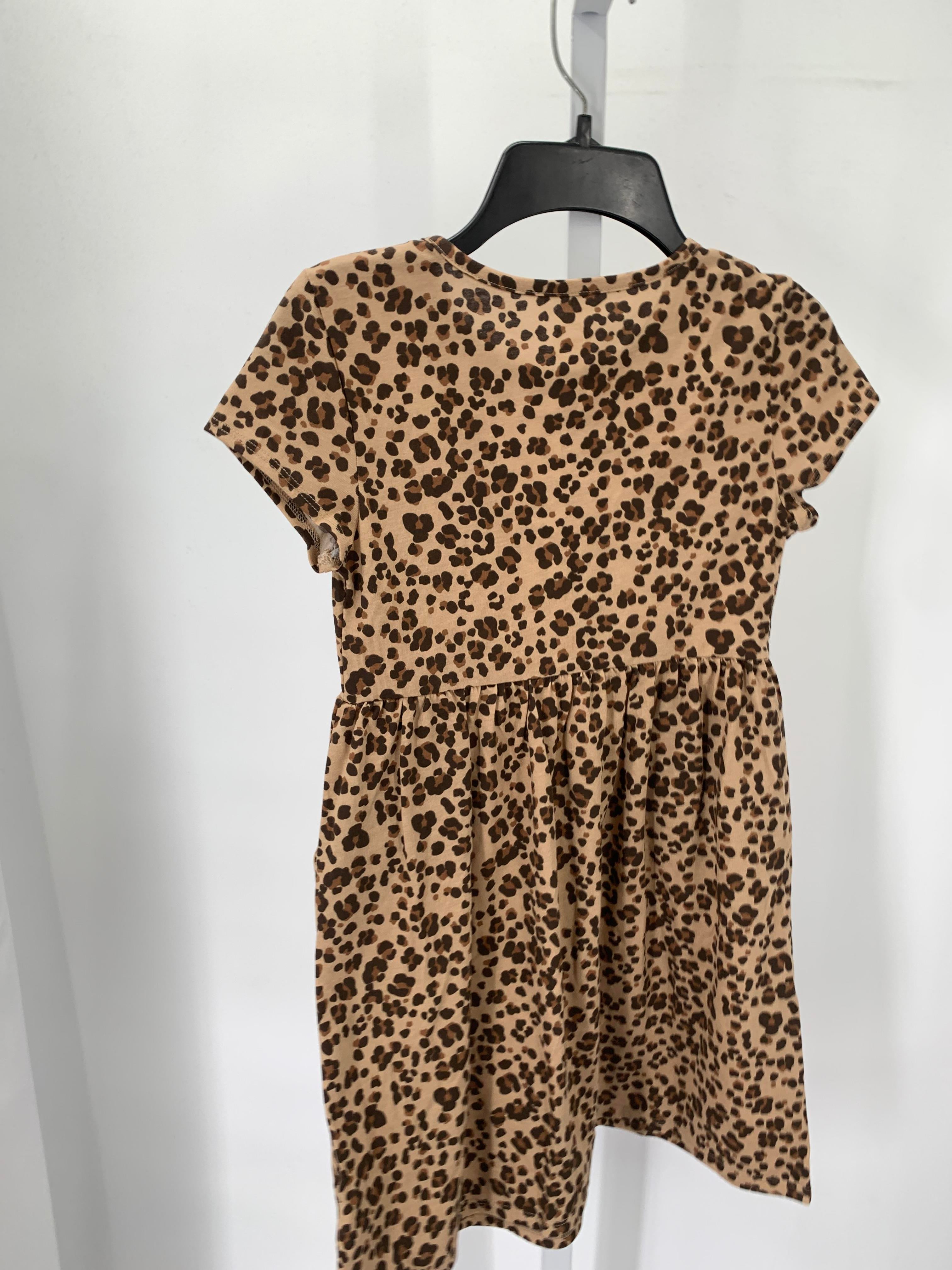 Wonder Nation Size 7-8 Girls Short Sleeve Dress