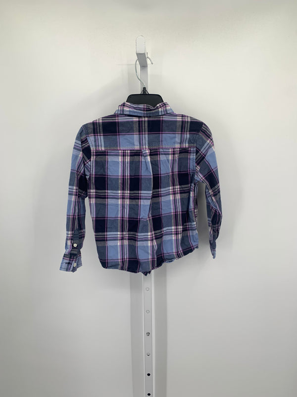 PURPLE PLAID BUTTON DOWN