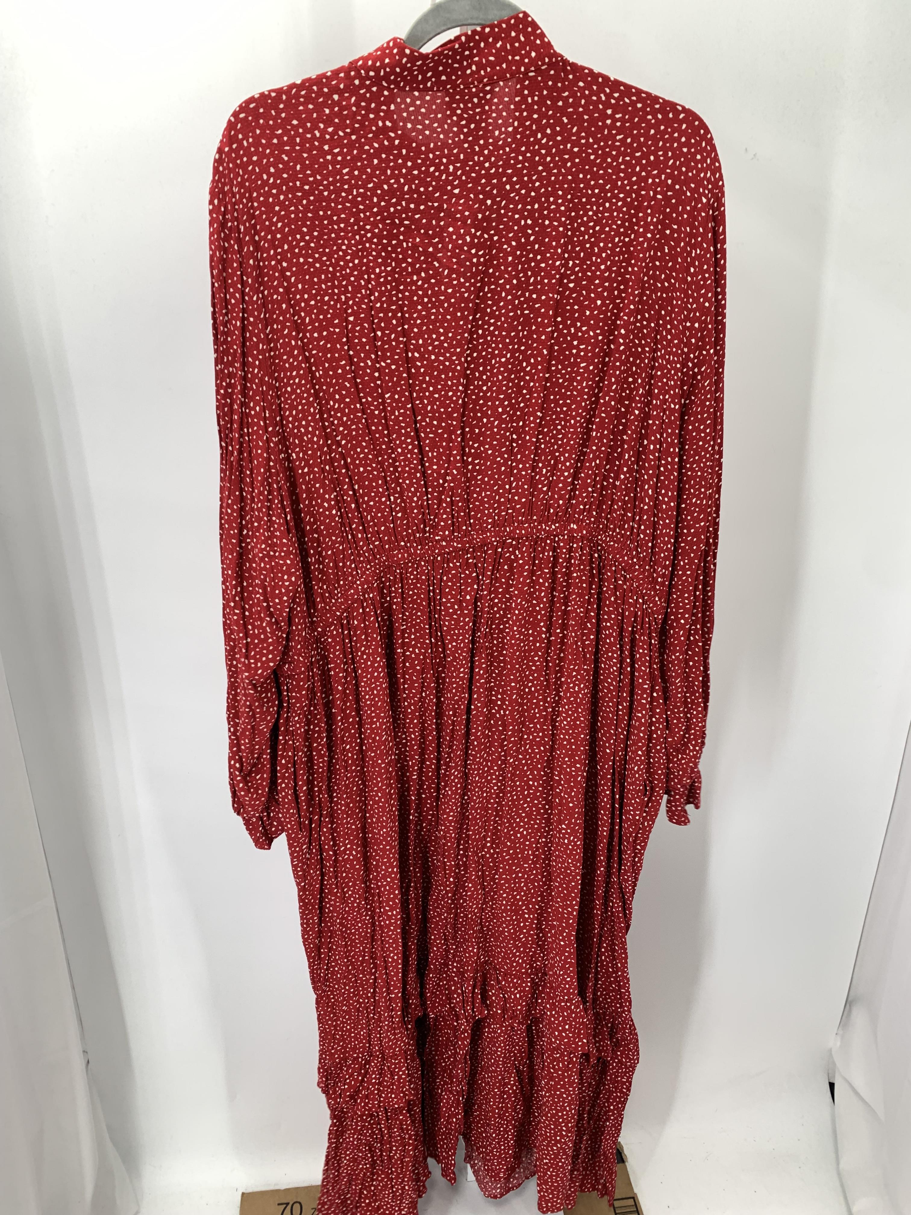 Ava & Viv Size 3X Womens Long Sleeve Dress