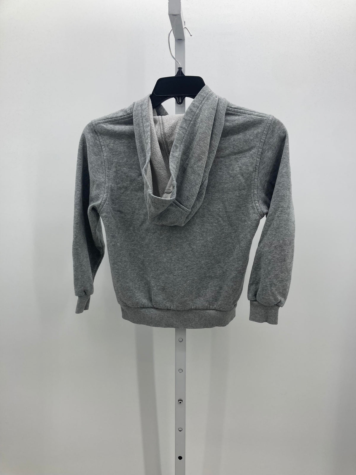 HOODED ZIP KNIT