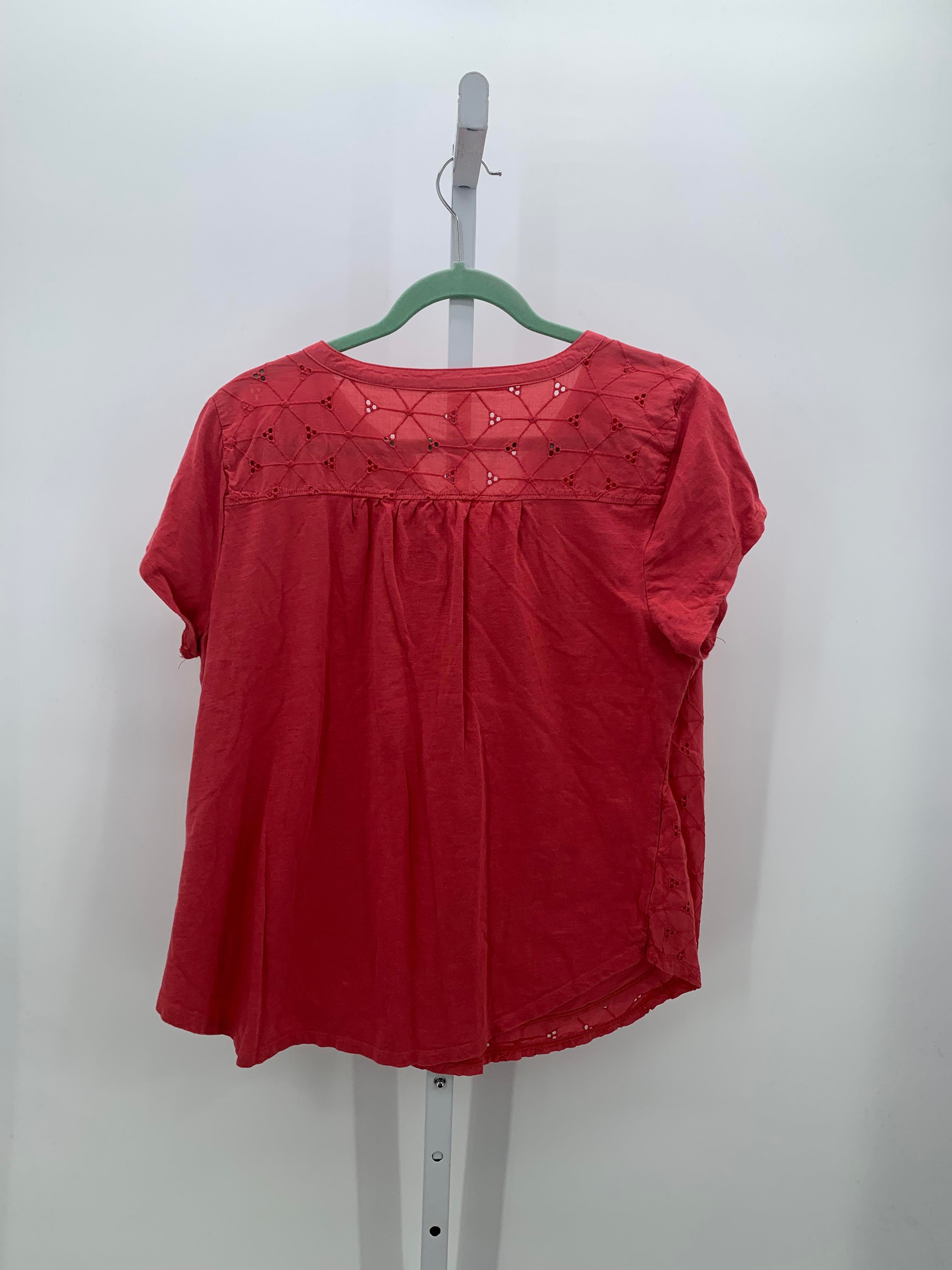 St. Johns Bay Size Extra Large Misses Short Sleeve Shirt