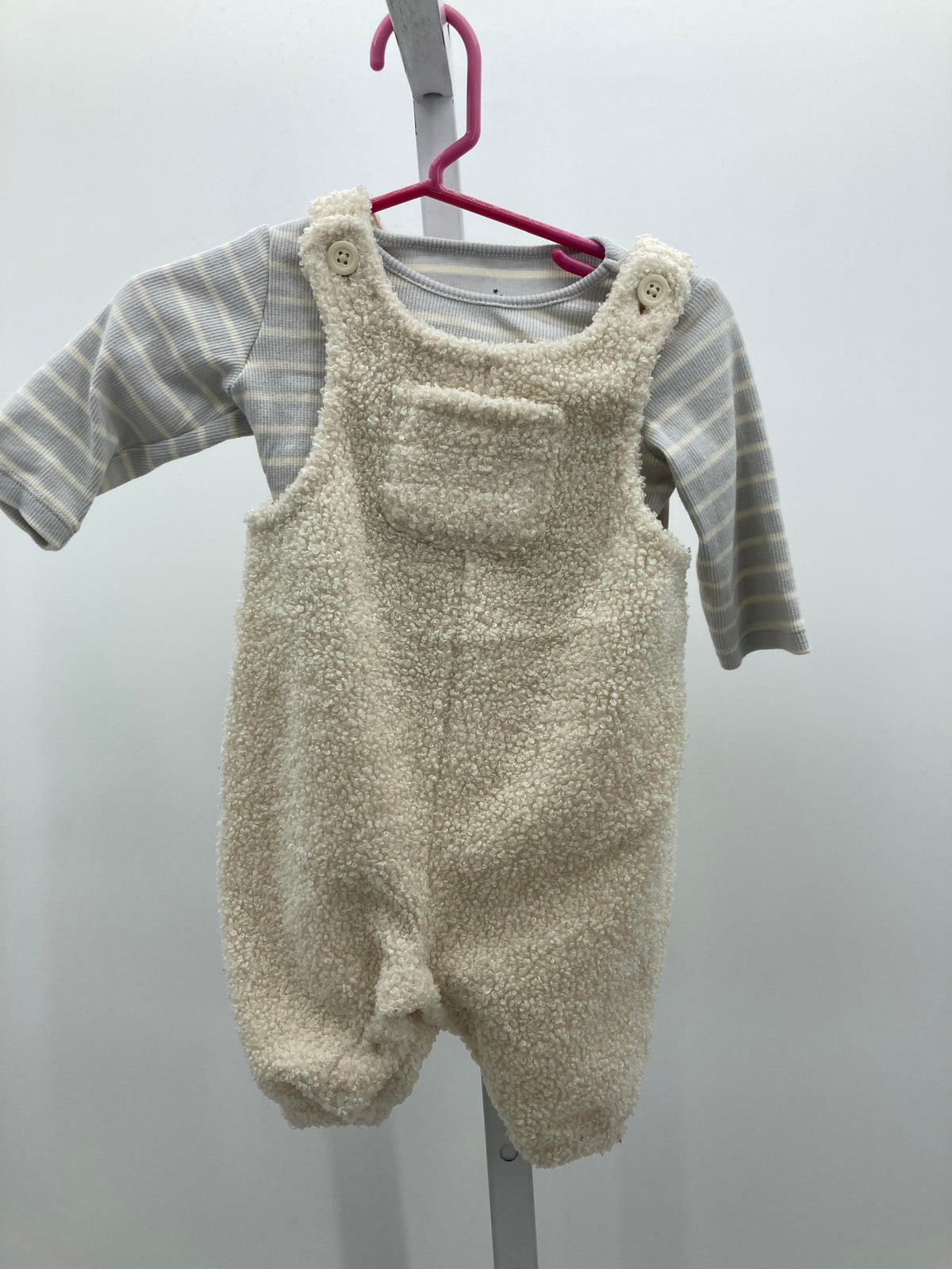 SHERPA OVERALLS STRIPES SHIRT