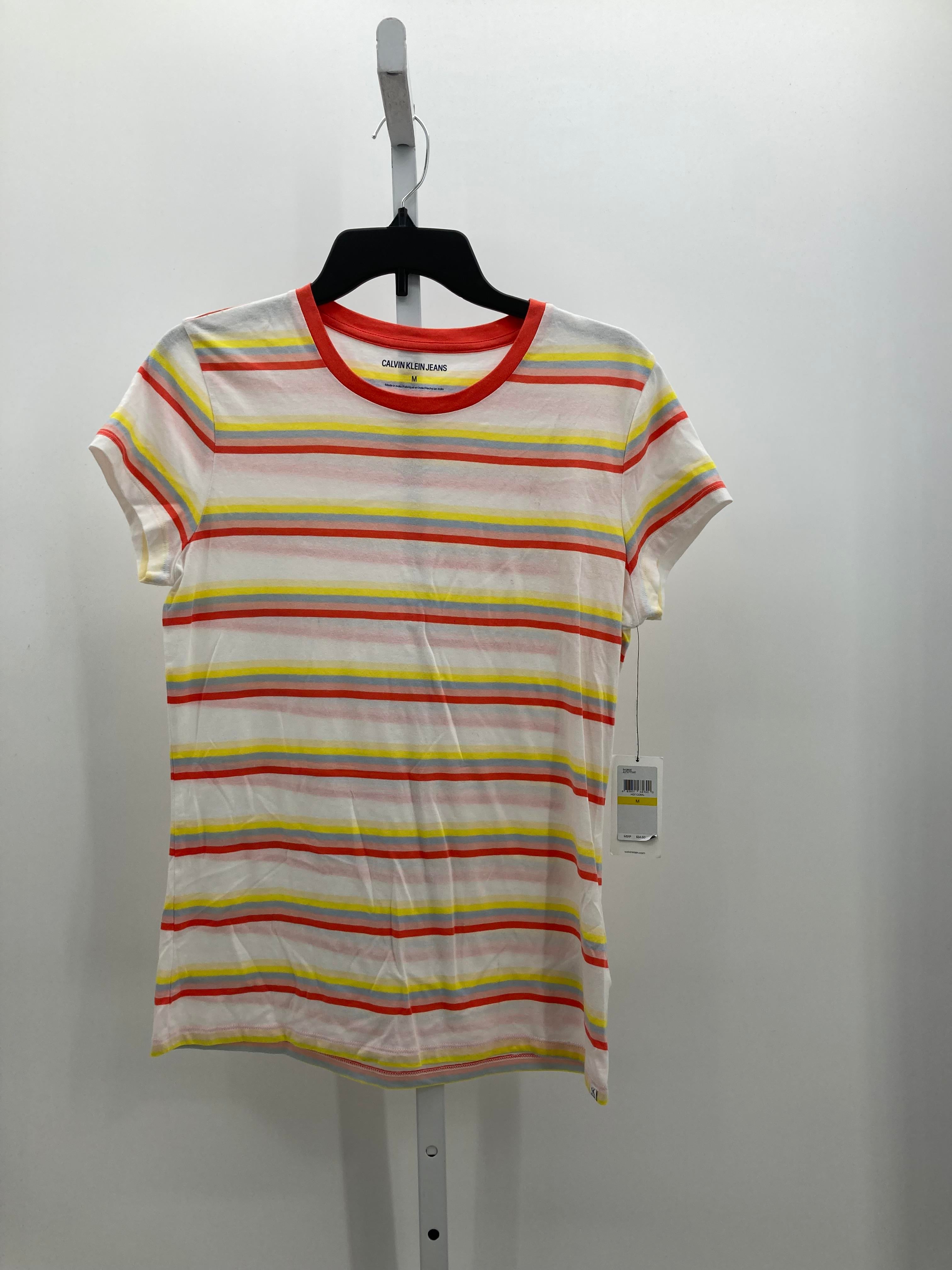 Calvin Klein Size Medium Misses Short Sleeve Shirt