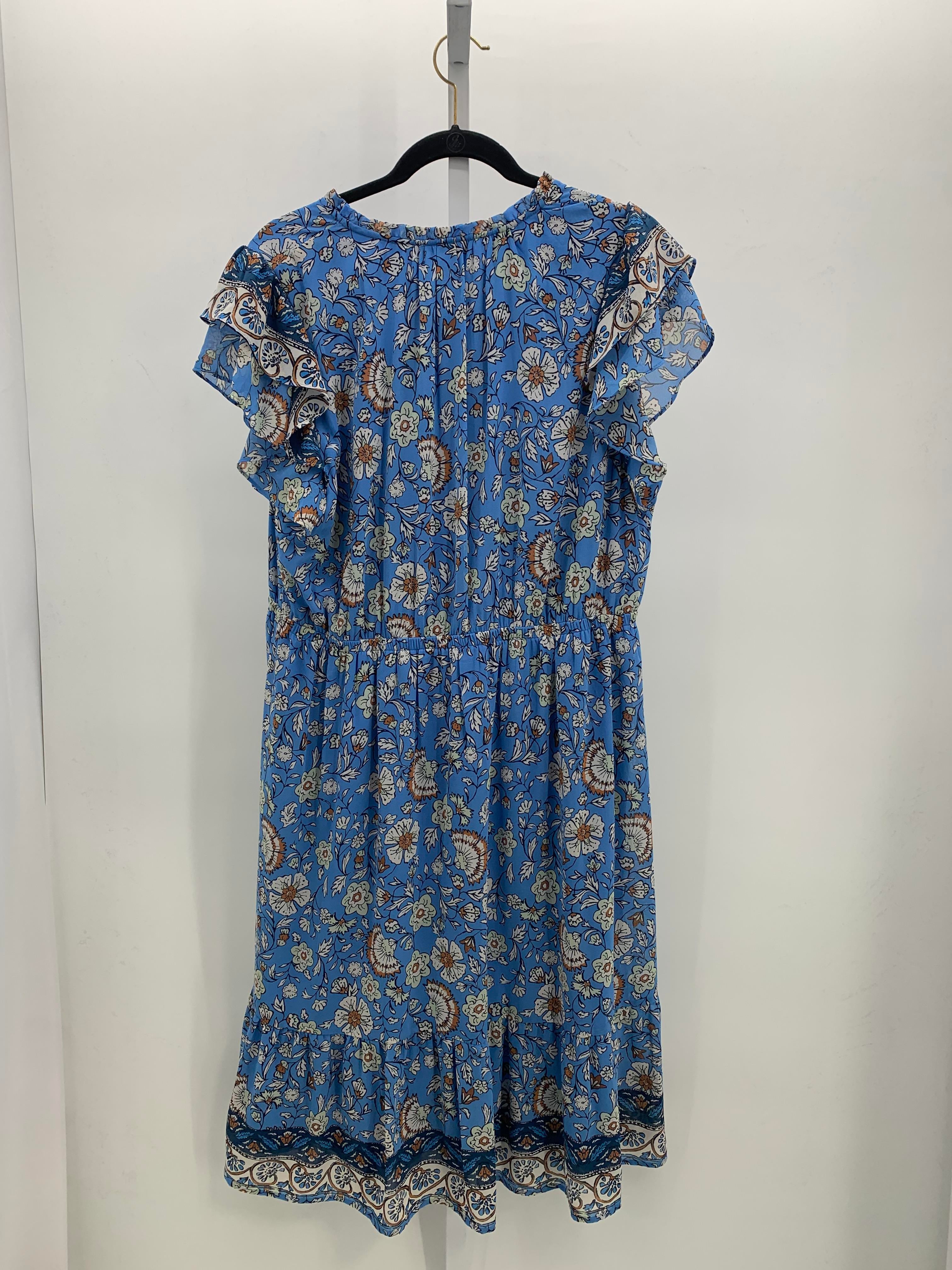 Size 1X Womens Short Sleeve Dress