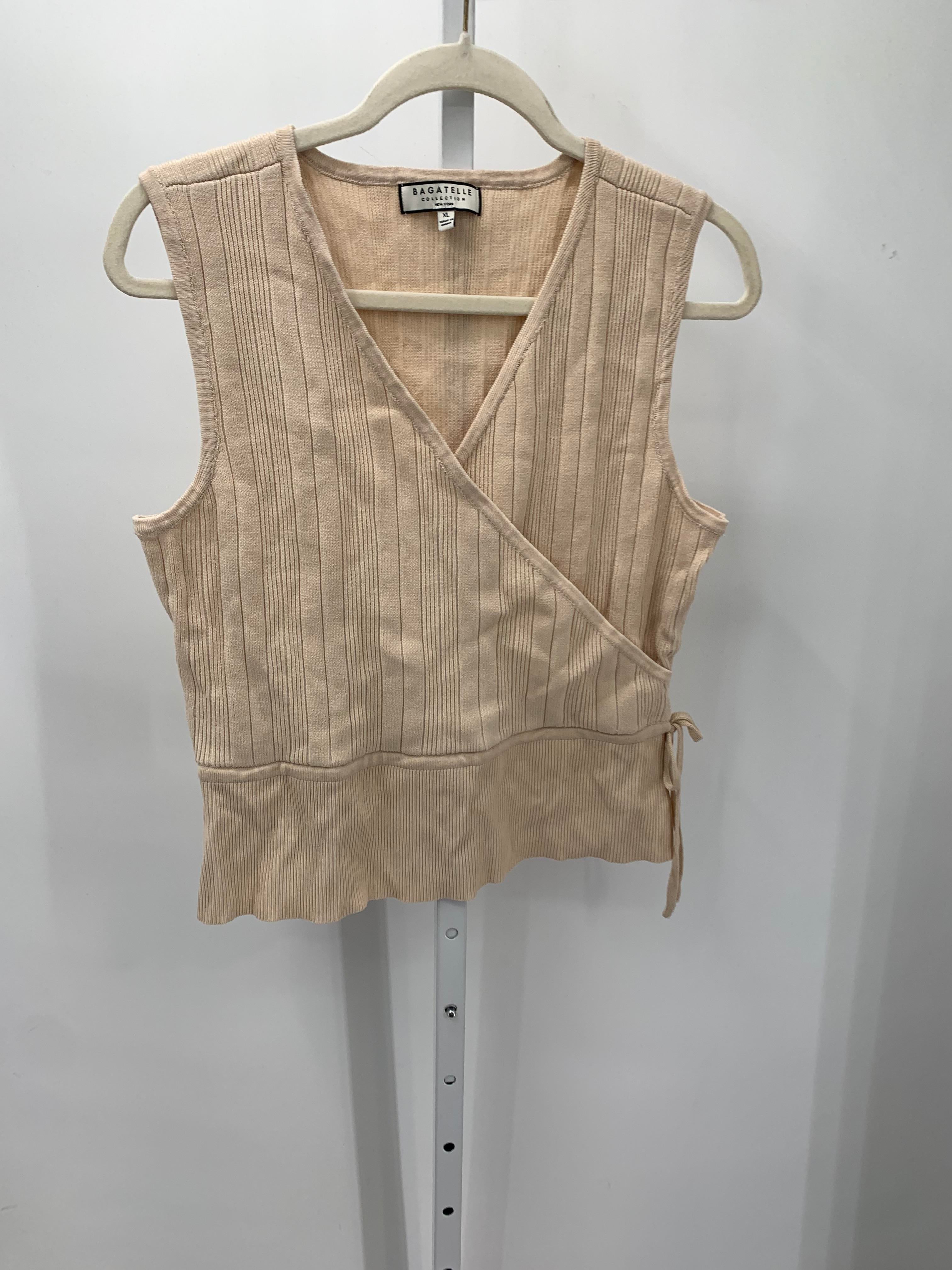 Size Extra Large Misses Sleeveless Sweater