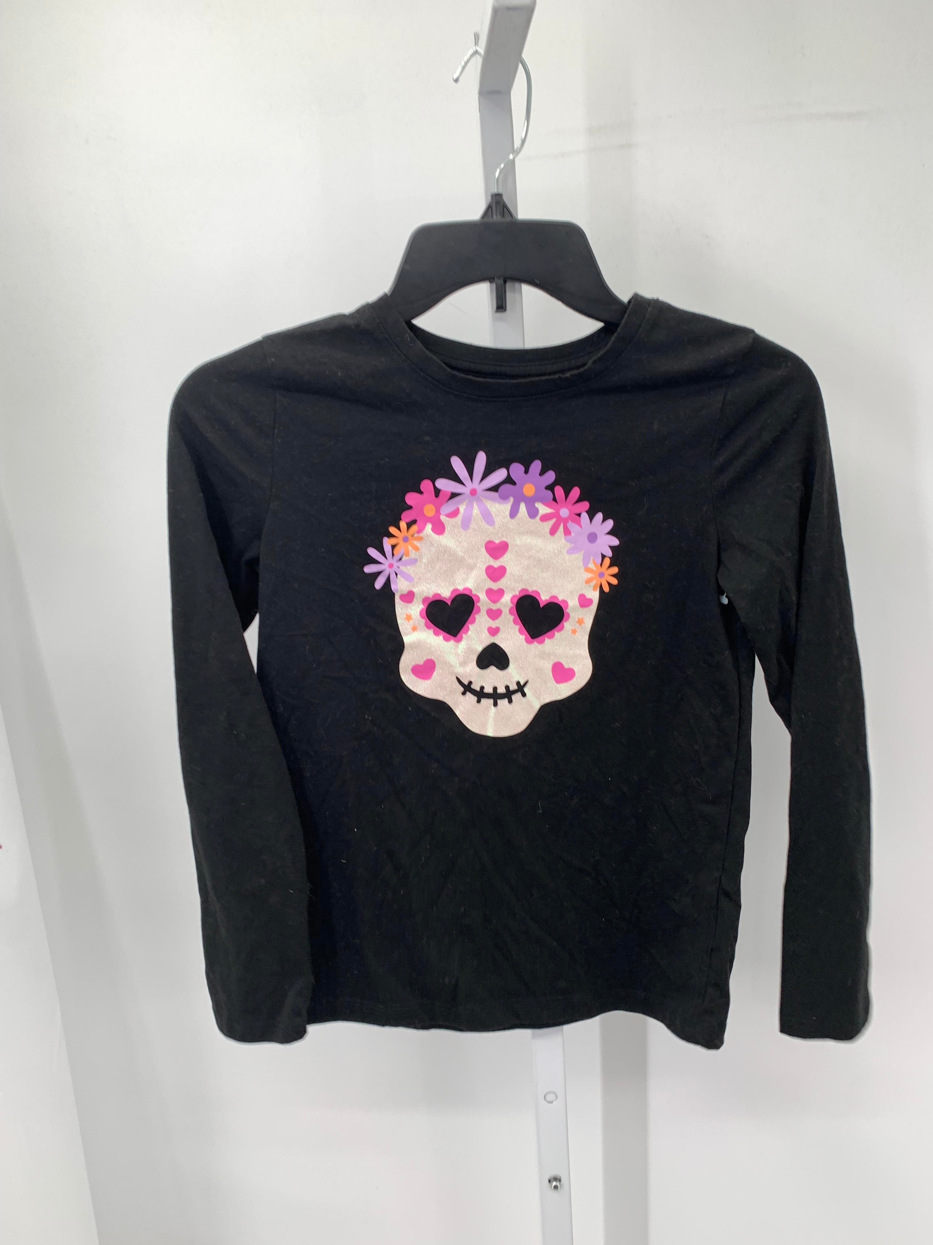 LONG SLV SHIRT SUGAR SKULL