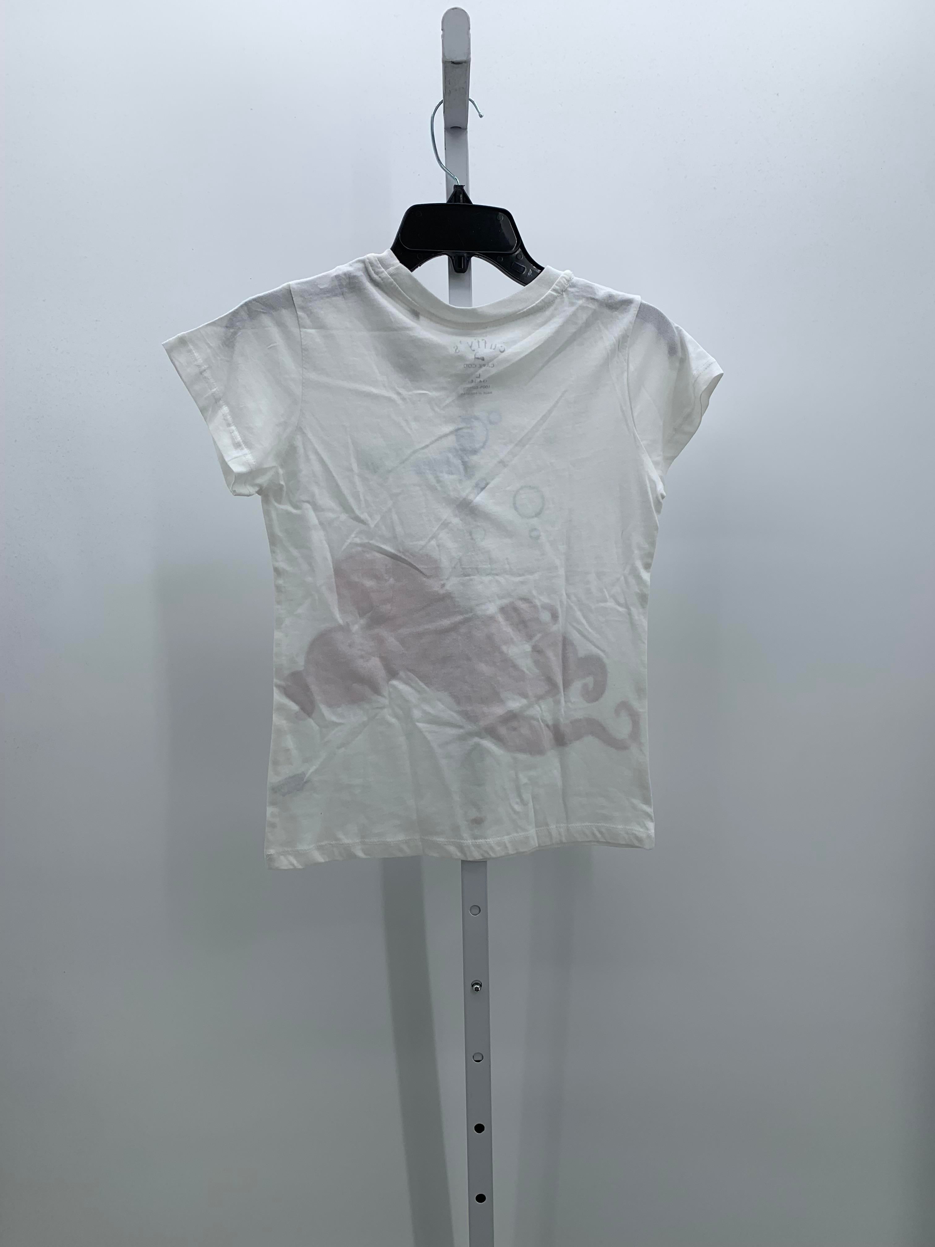 Cuffys Size 12-14 Girls Short Sleeve Shirt