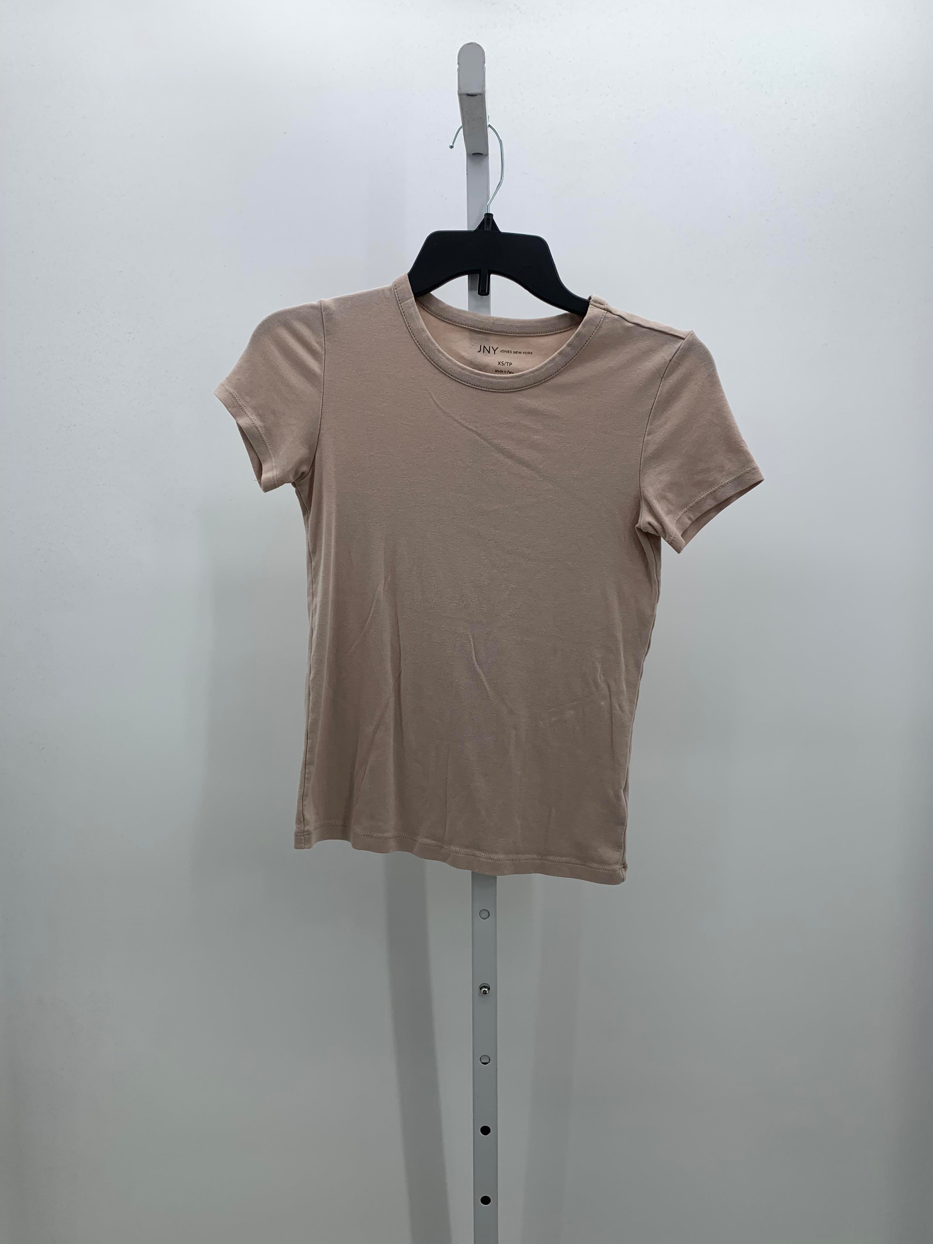 Jones New York Size X Small Misses Short Sleeve Shirt