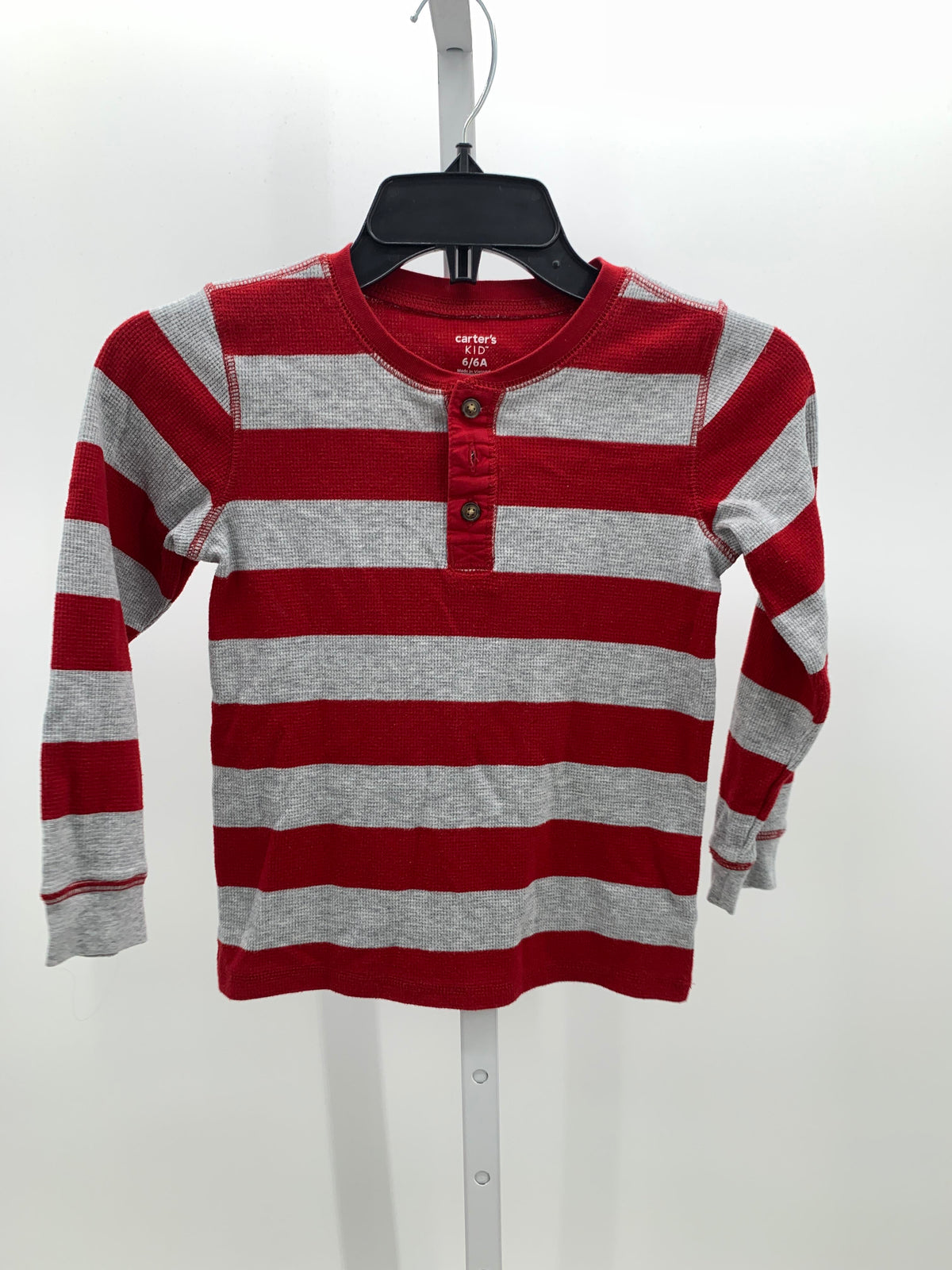 GREY STRIPES WAFFLE KNIT