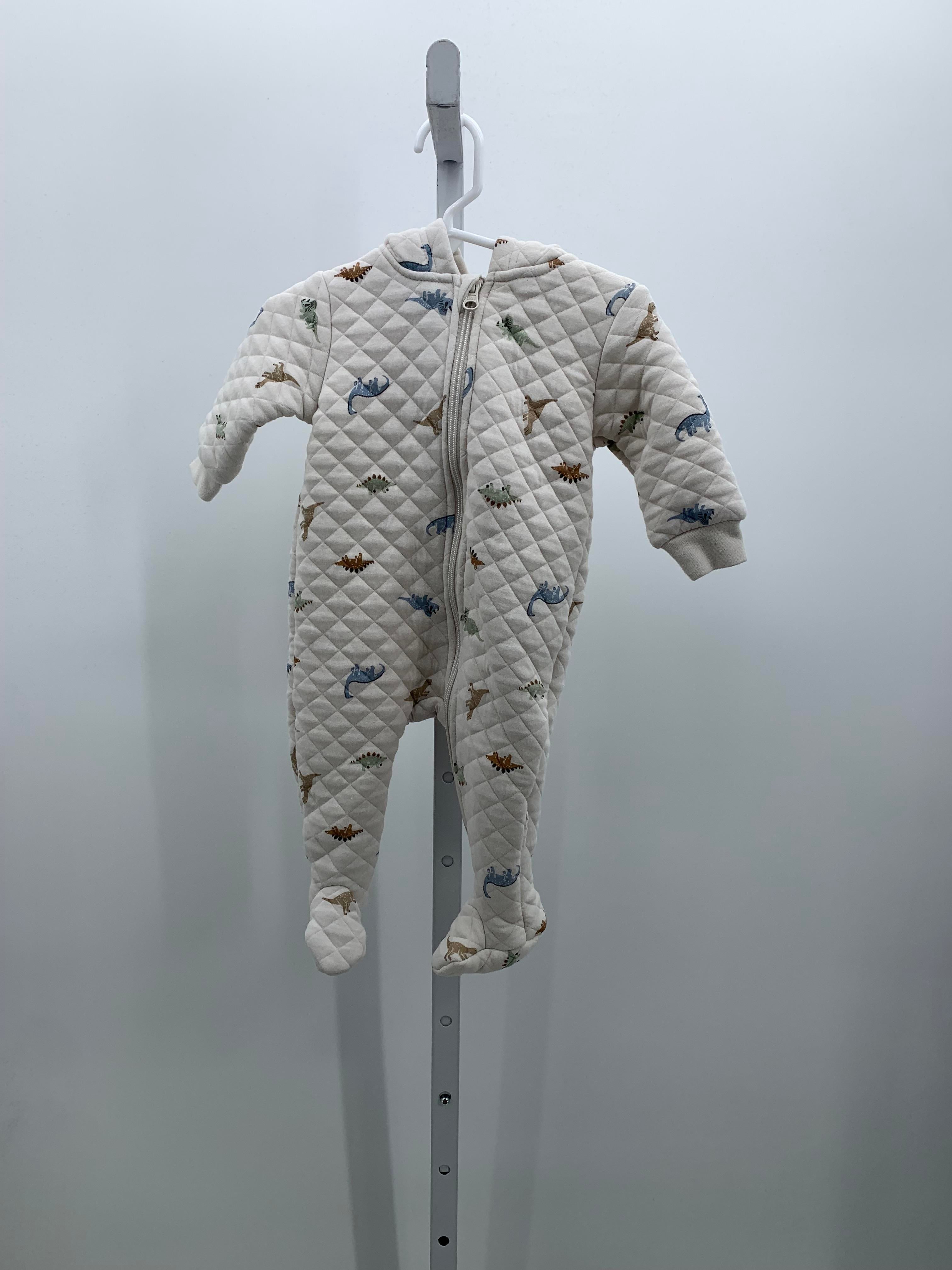 HOODED QUILTED DINOS