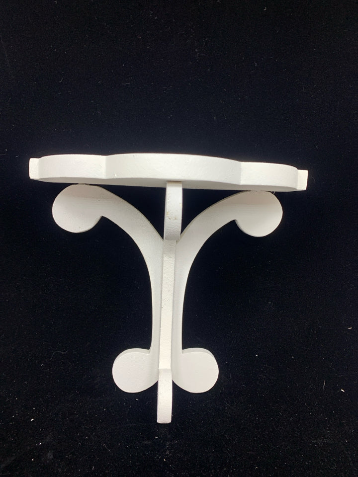 SMALL WHITE WALL SHELF.