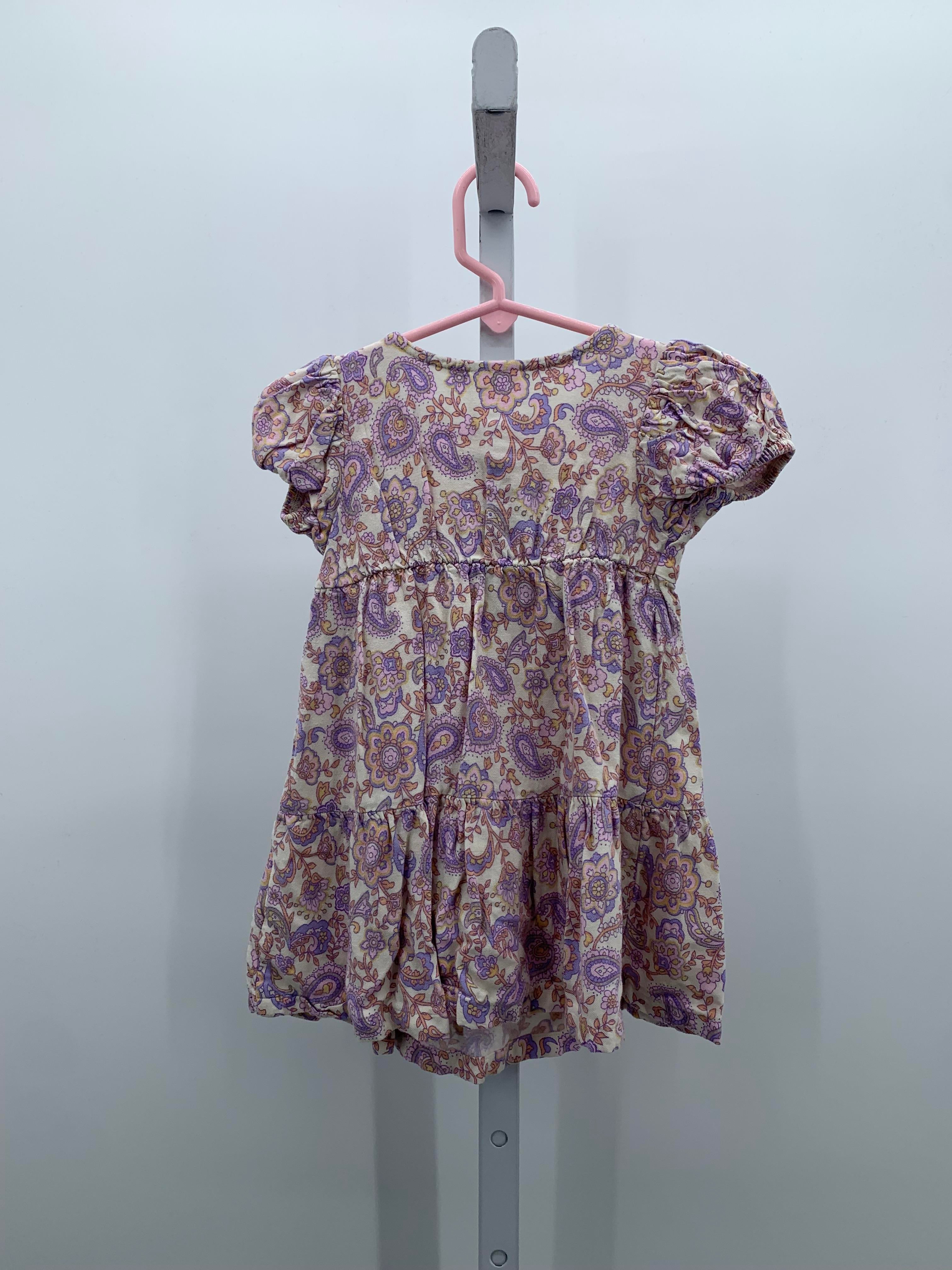 Wonder Nation Size 18 Months Girls Short Sleeve Dress