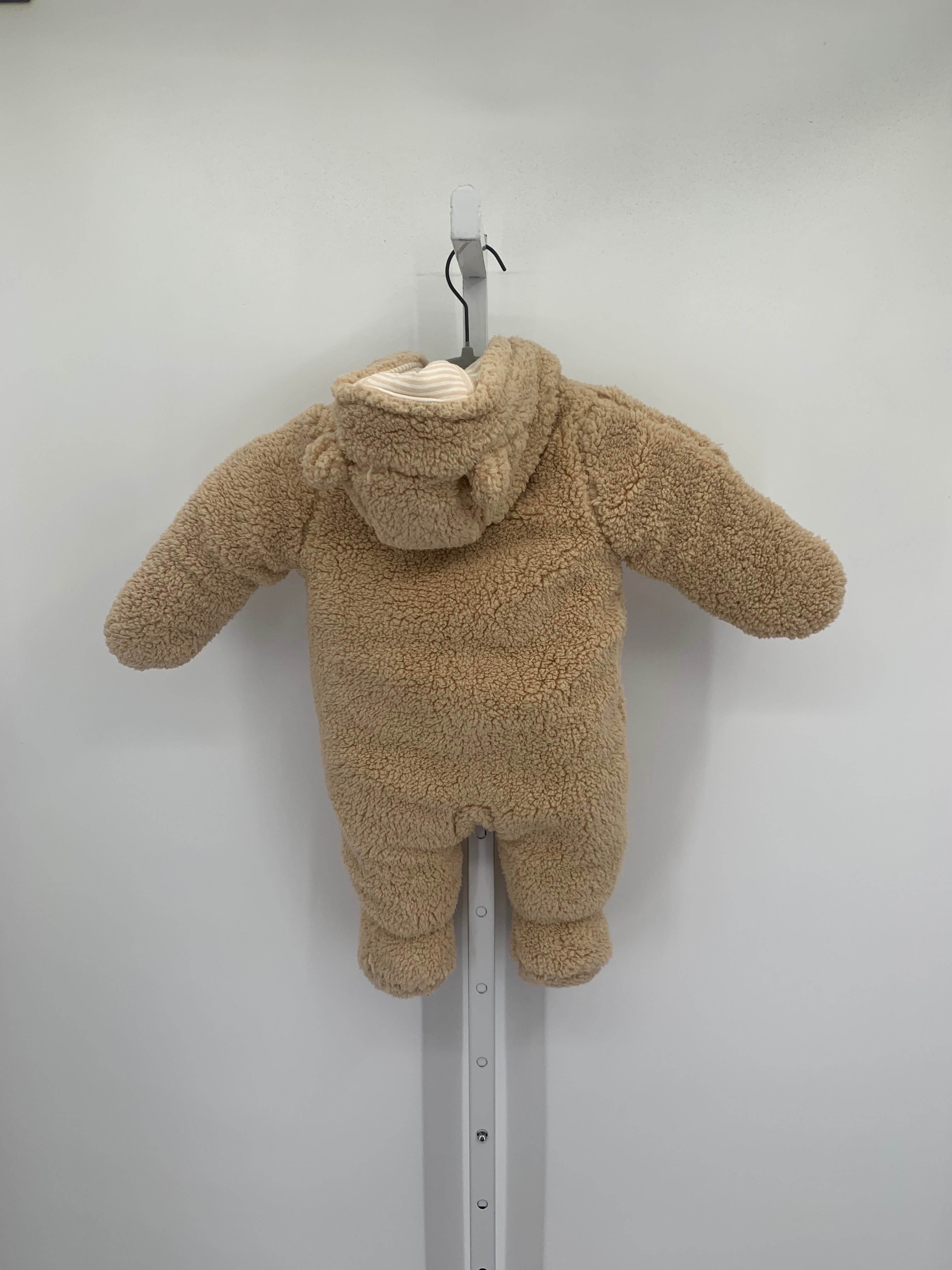 HOODED SHERPA BEAR SNOW SUIT