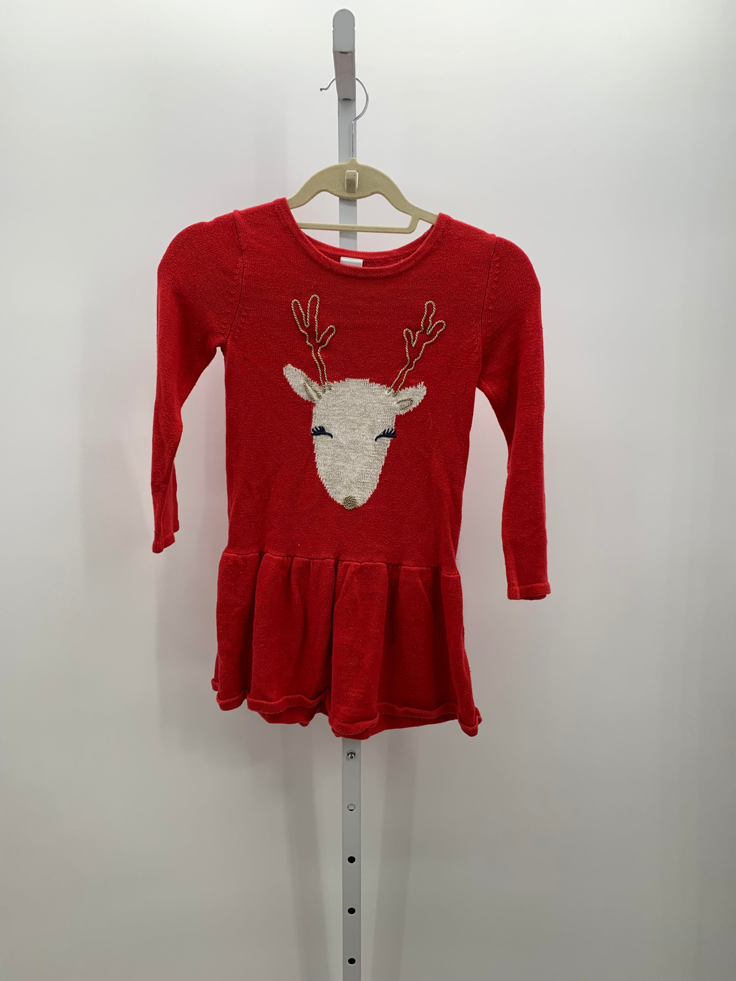 REINDEER SWEATER DRESS