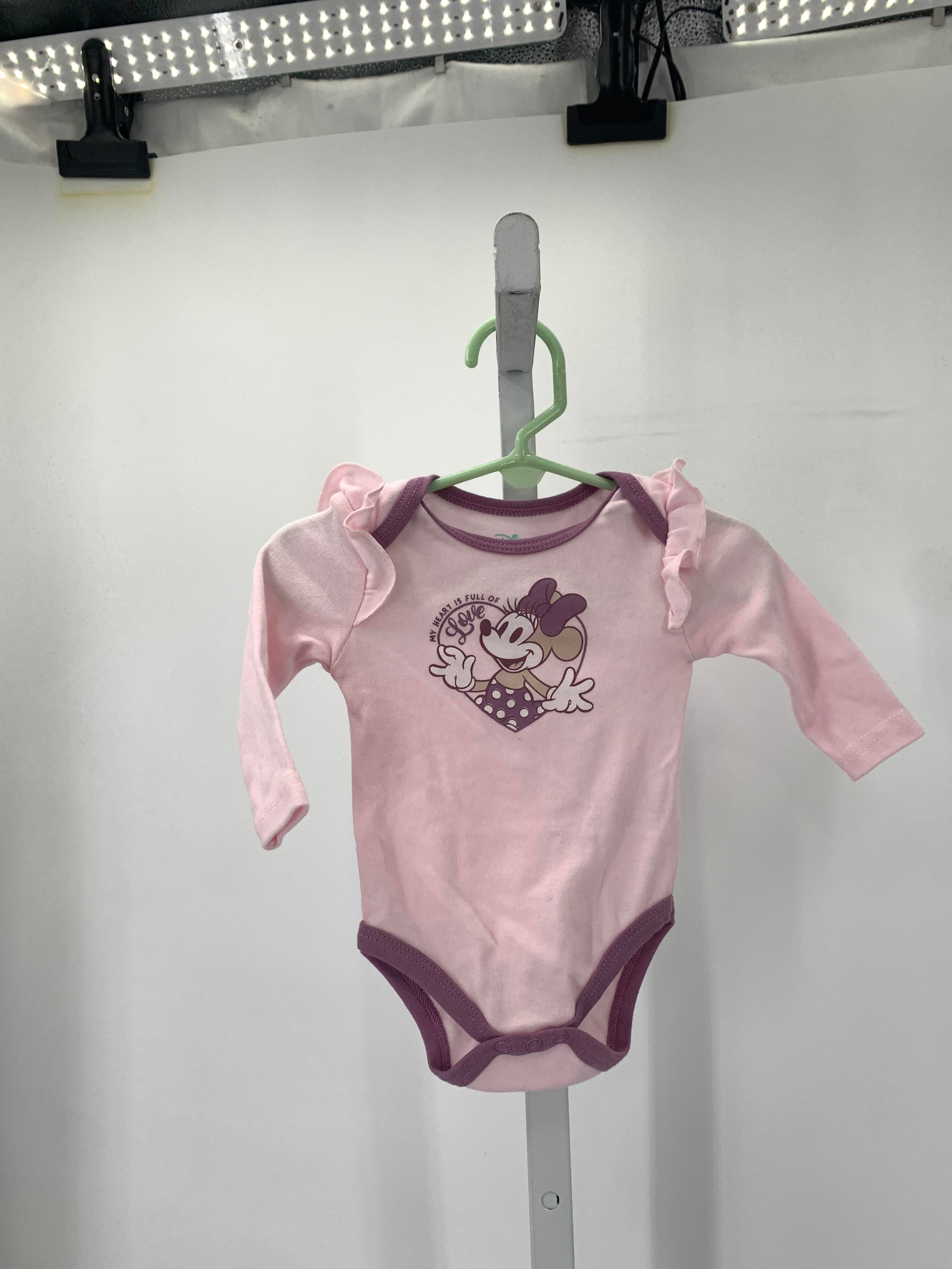 Disney Baby Size 3-6 Months Girls Long Sleeve Shirt