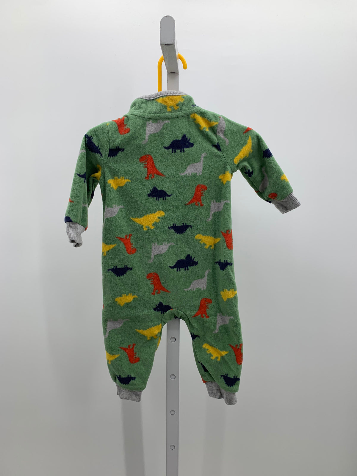 FLEECE DINO ROMPER