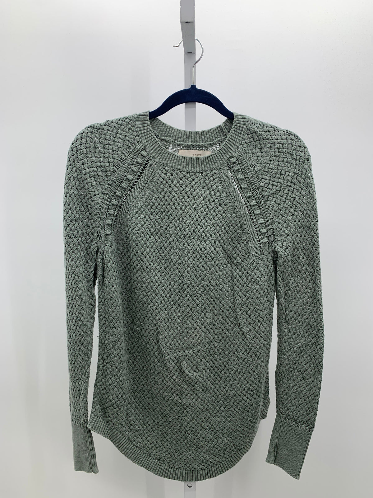 Loft Size Medium Misses Long Slv Sweater