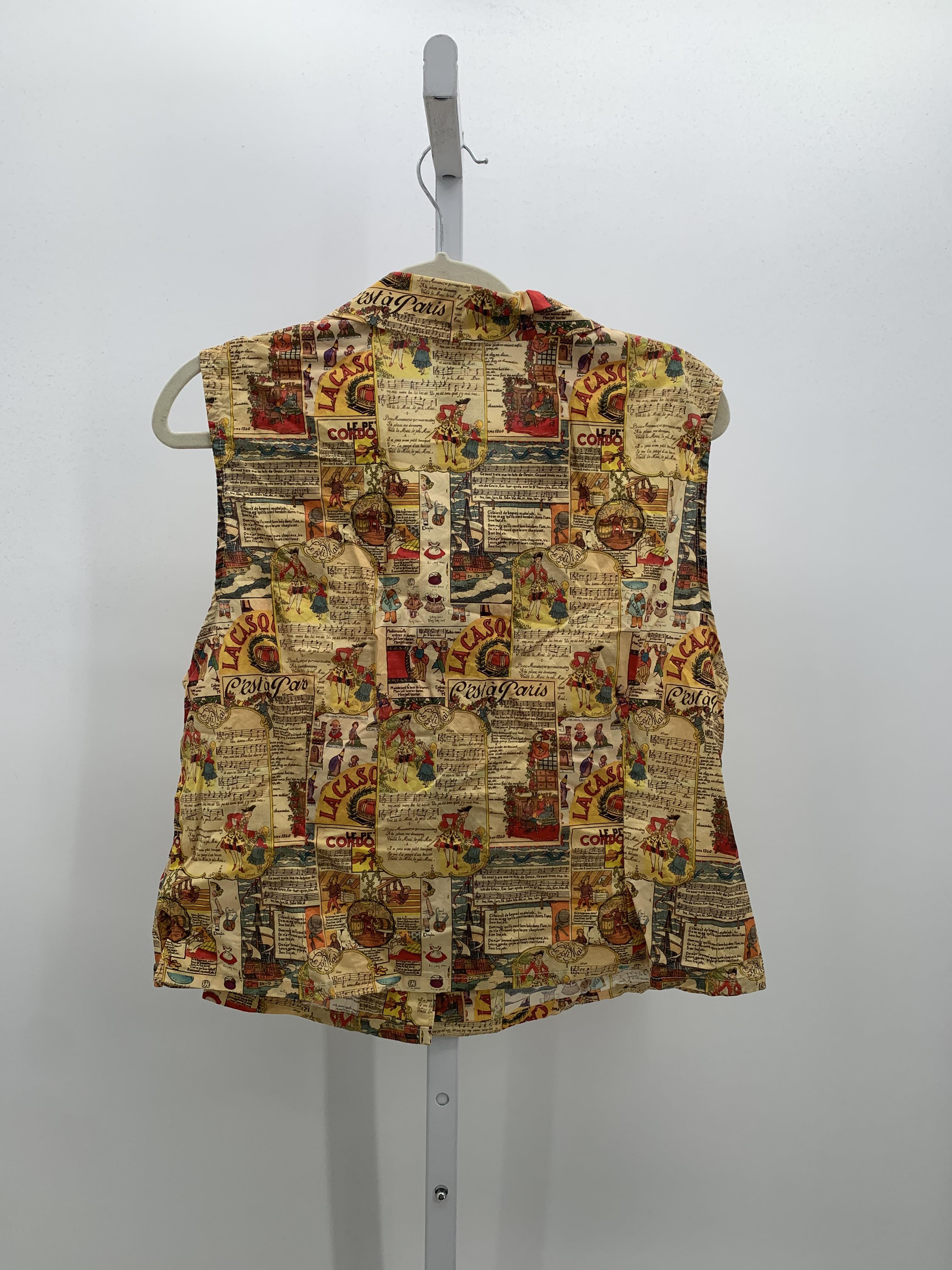 Tulip Size Extra Large Misses Sleeveless Shirt