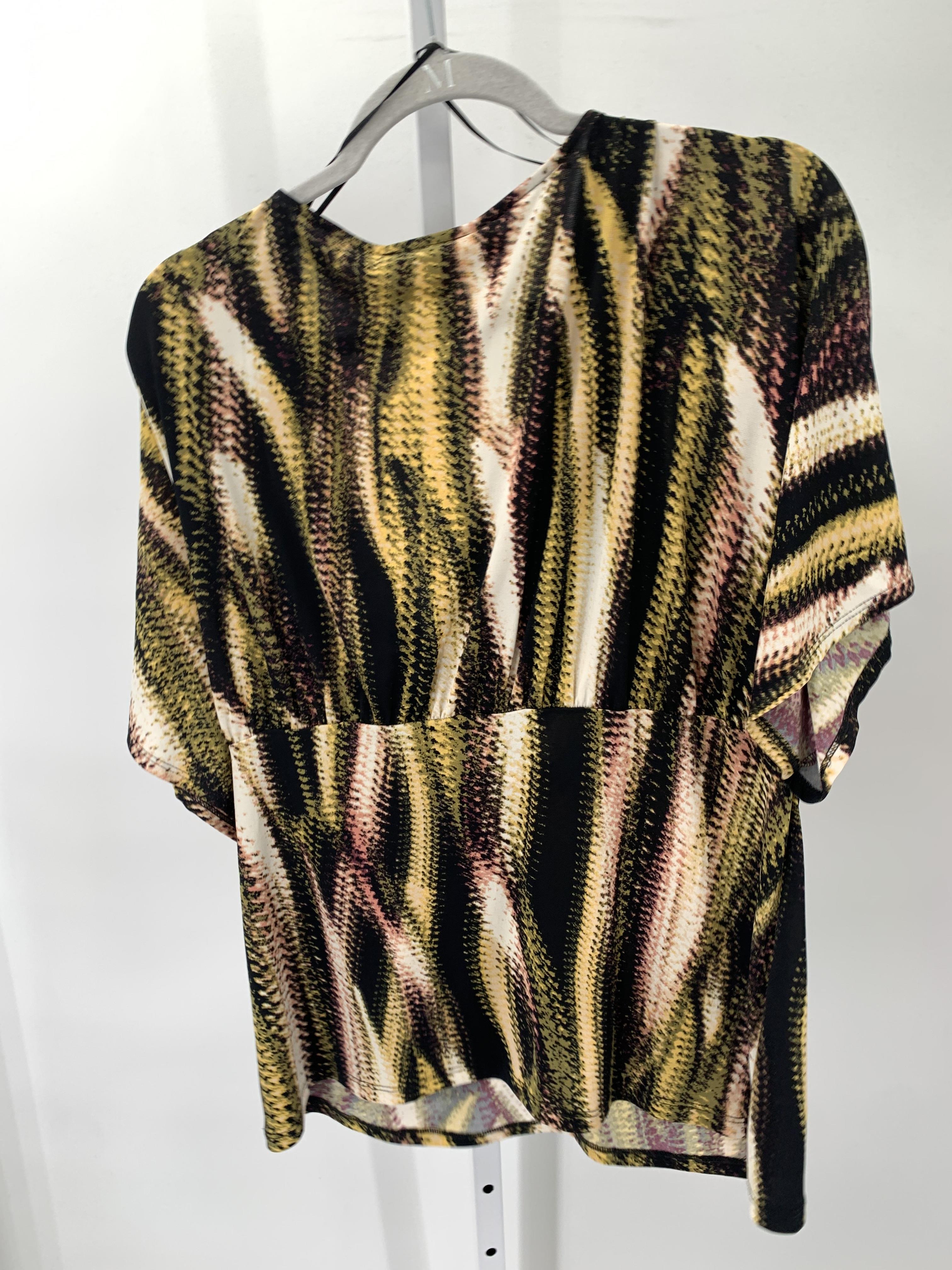 Jennifer Lopez Size Extra Large Misses Short Sleeve Shirt