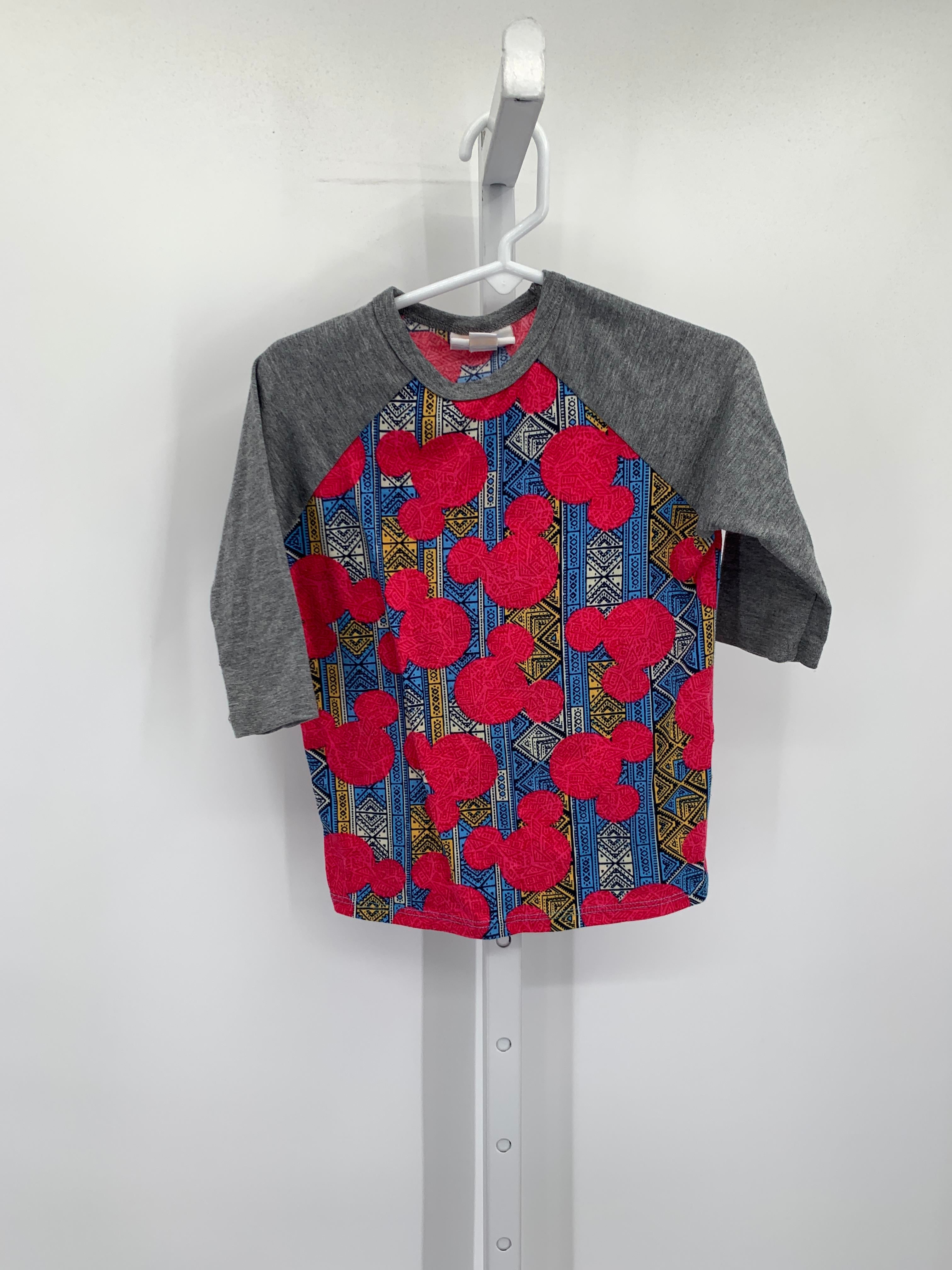 Lularoe Size 2 Girls 3/4 Sleeve Shirt