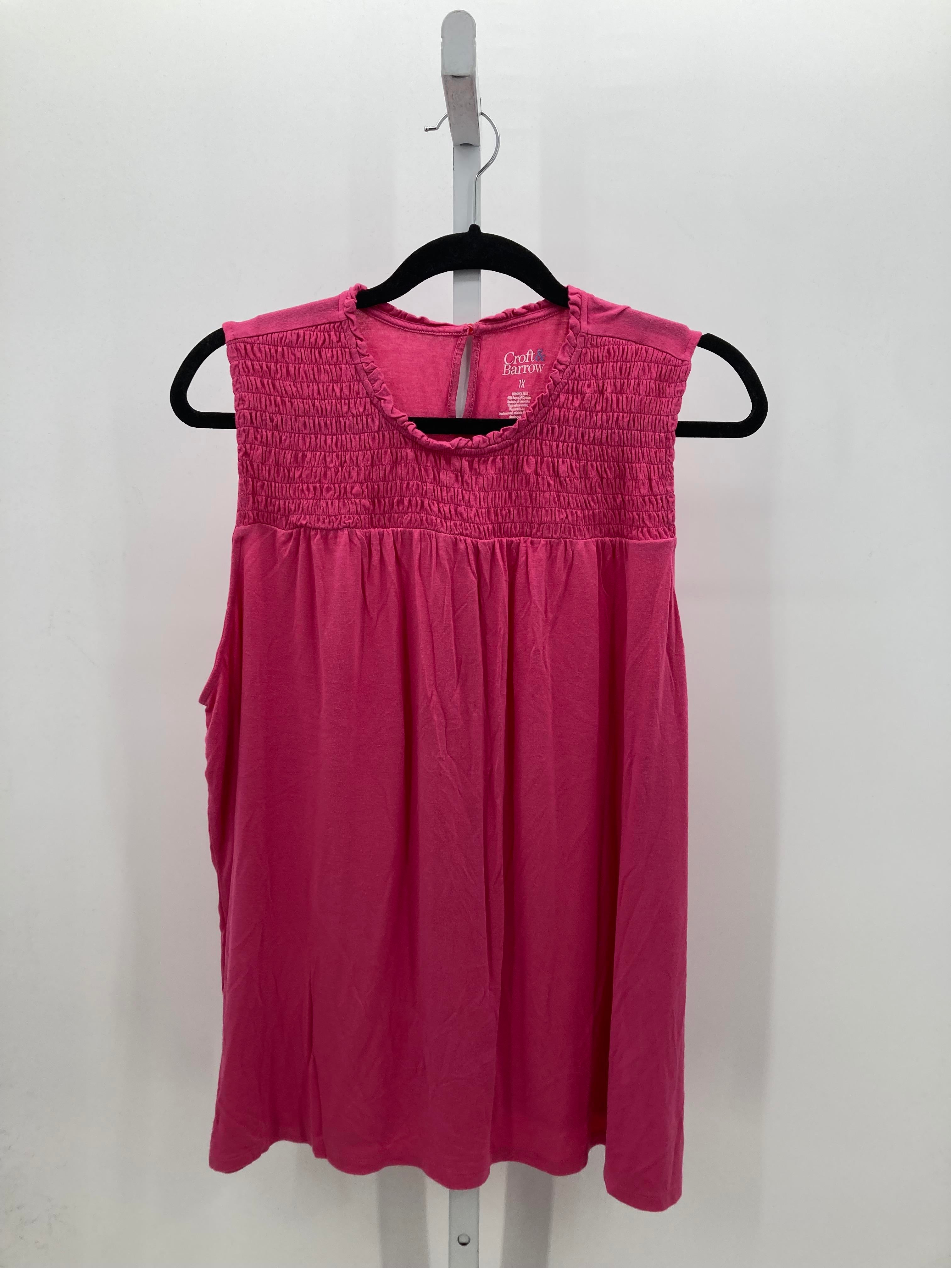 Croft & Barrow Size 1X Womens Tank