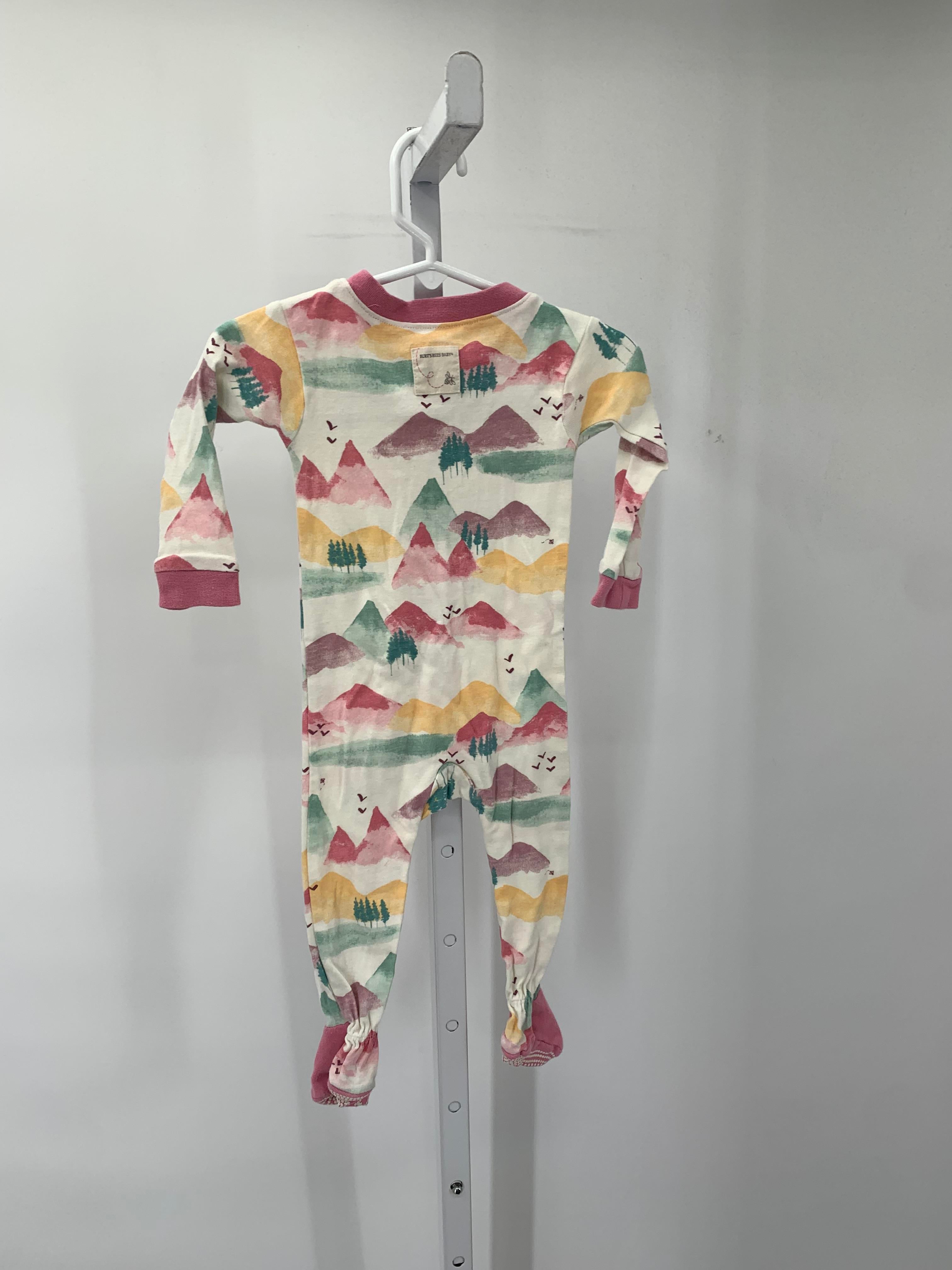 Burt's Bees Size 6-9 mon Girls Sleeper