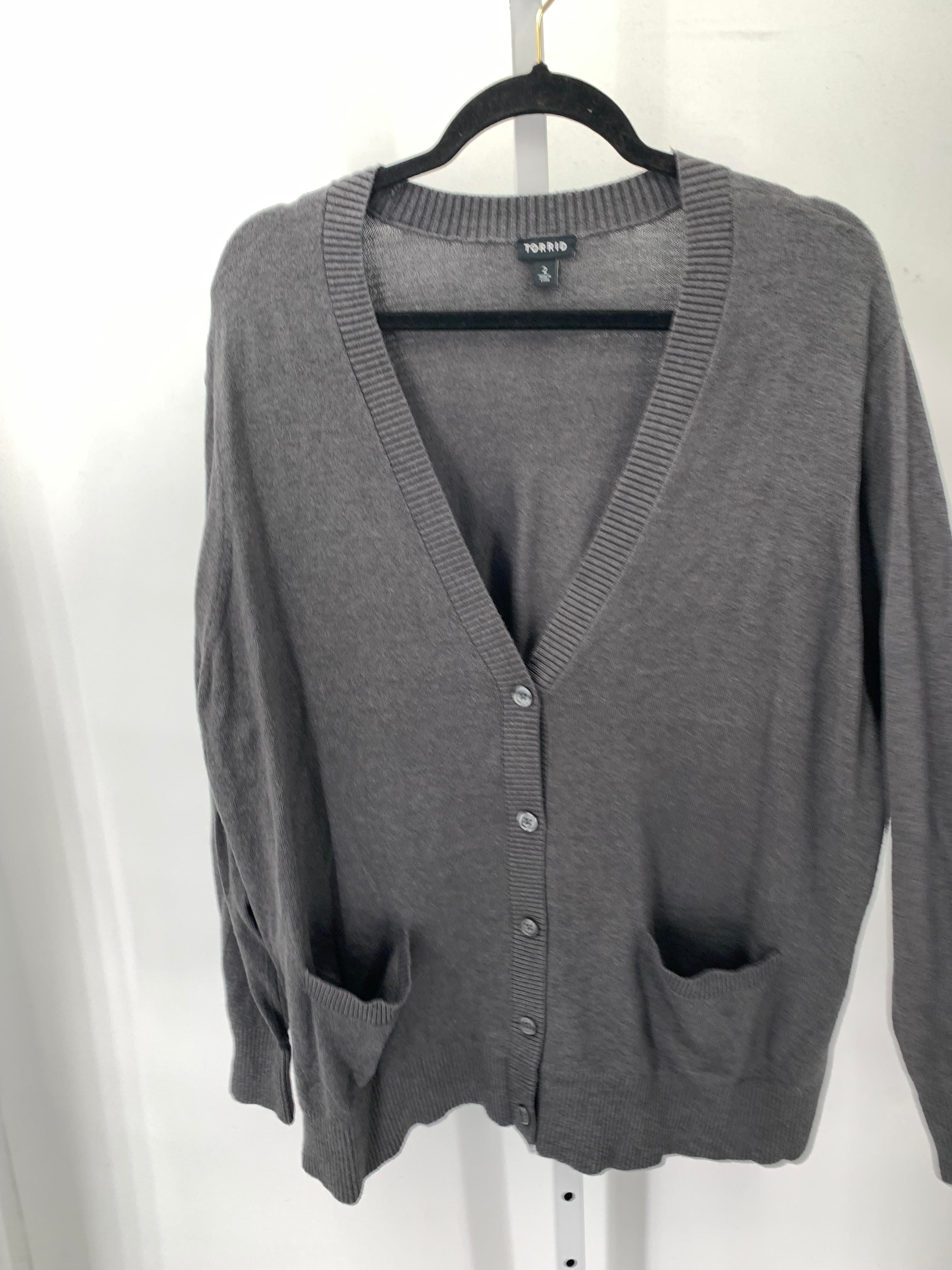 Torrid Size 2X Womens Long Slv Sweater