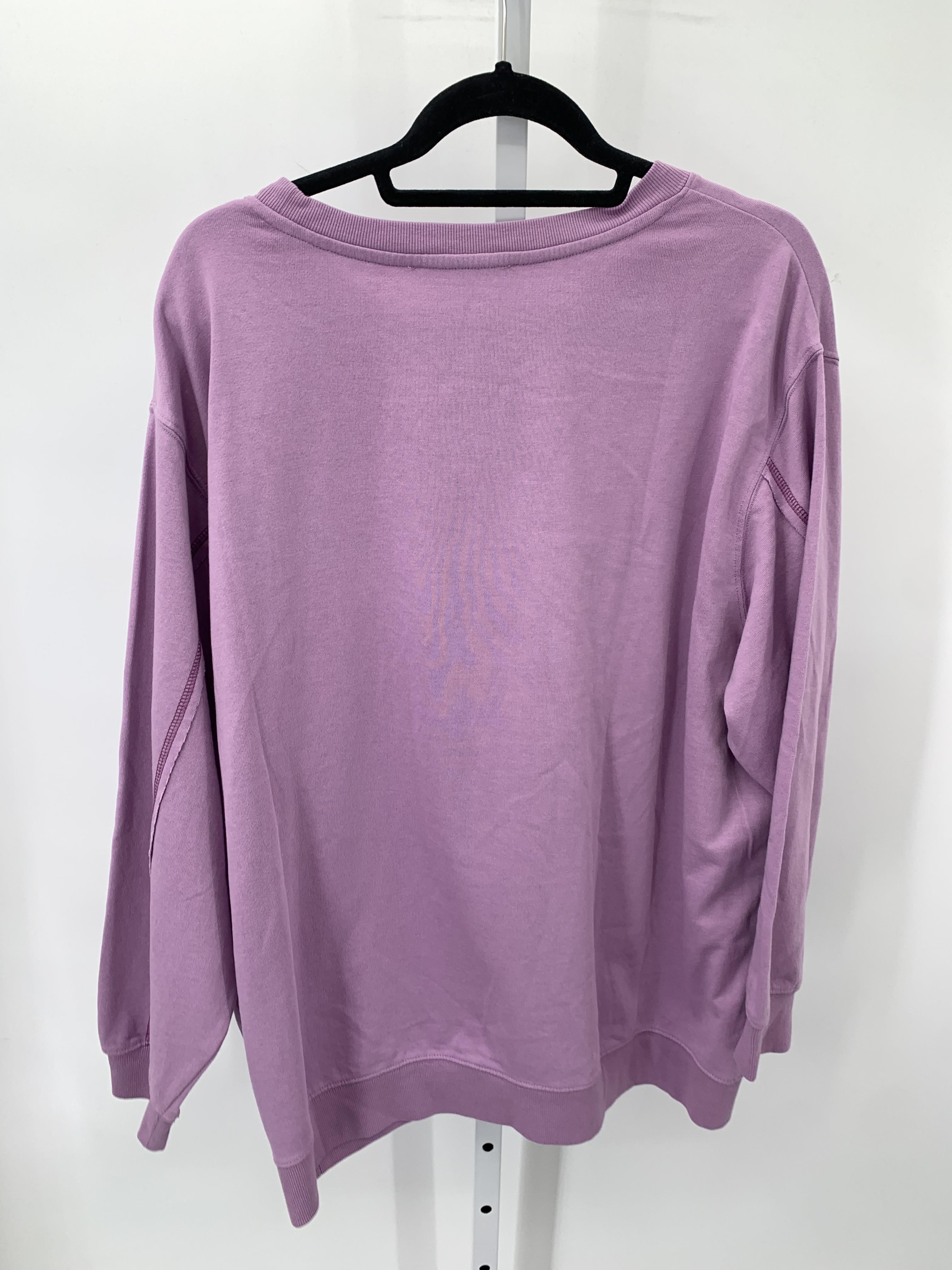 Seven Apparel Size Extra Large Misses Long Sleeve Shirt