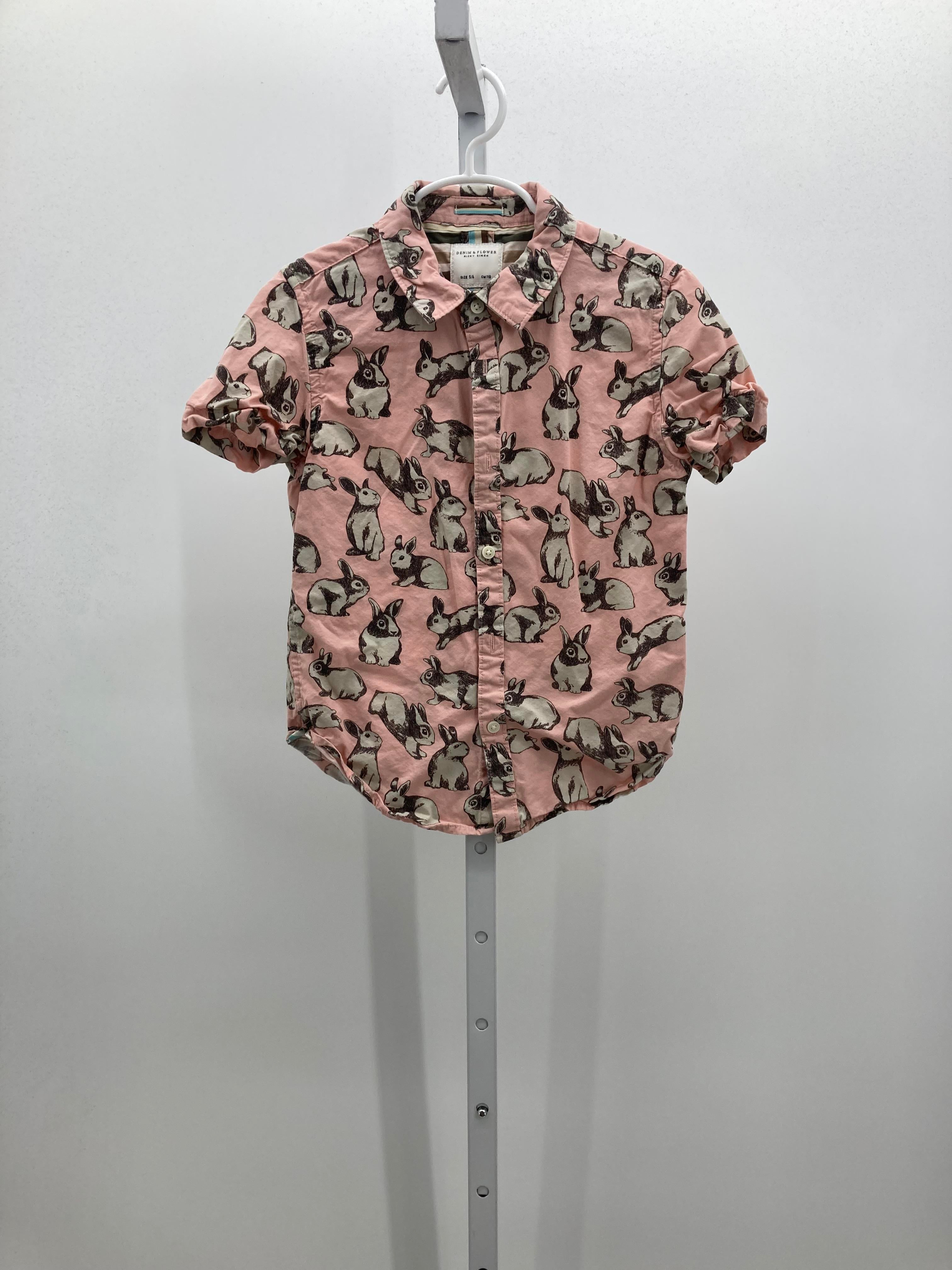 RABBITS BUTTON DOWN
