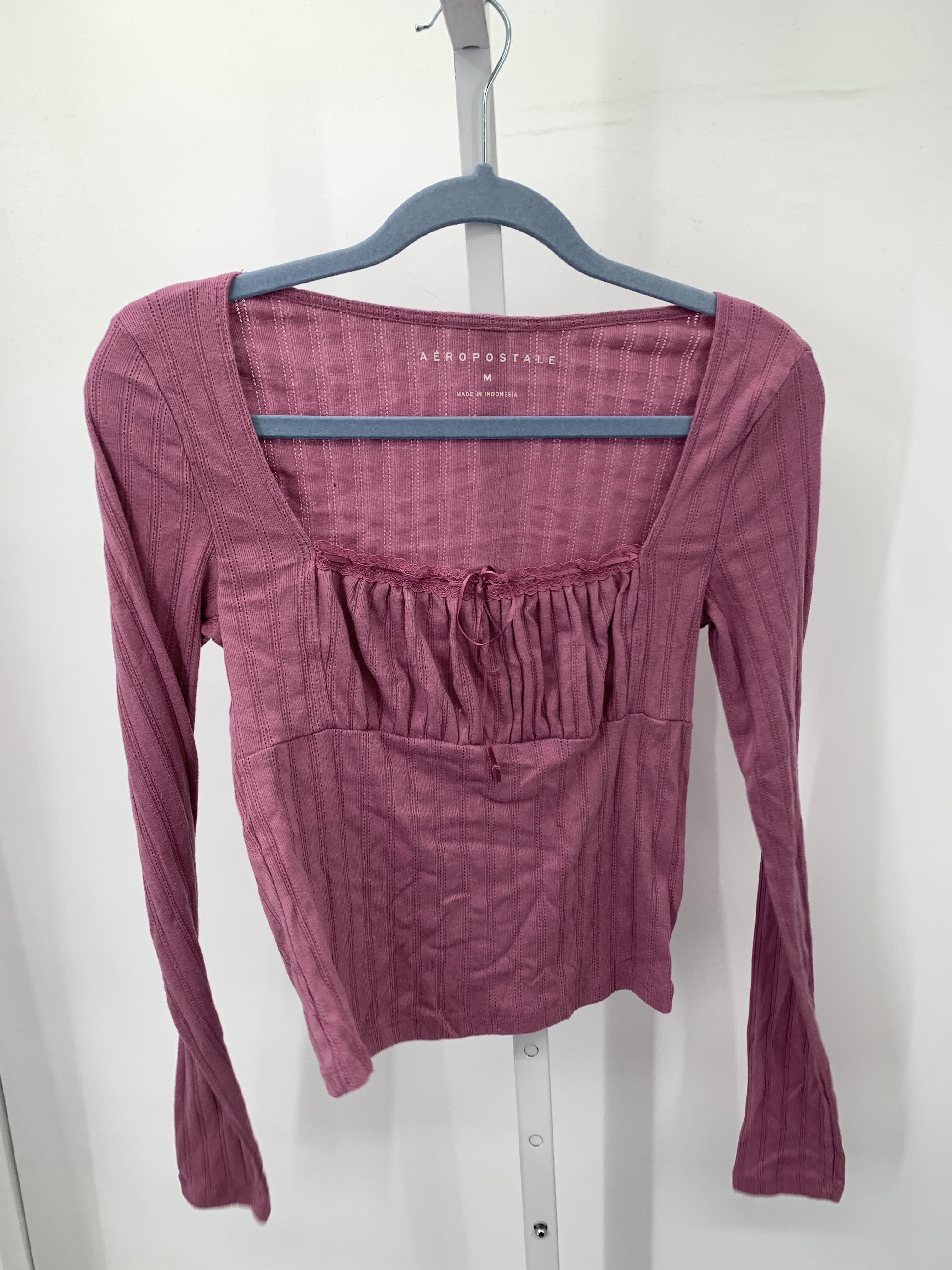Aeropostale Size Medium Juniors Long Sleeve Shirt