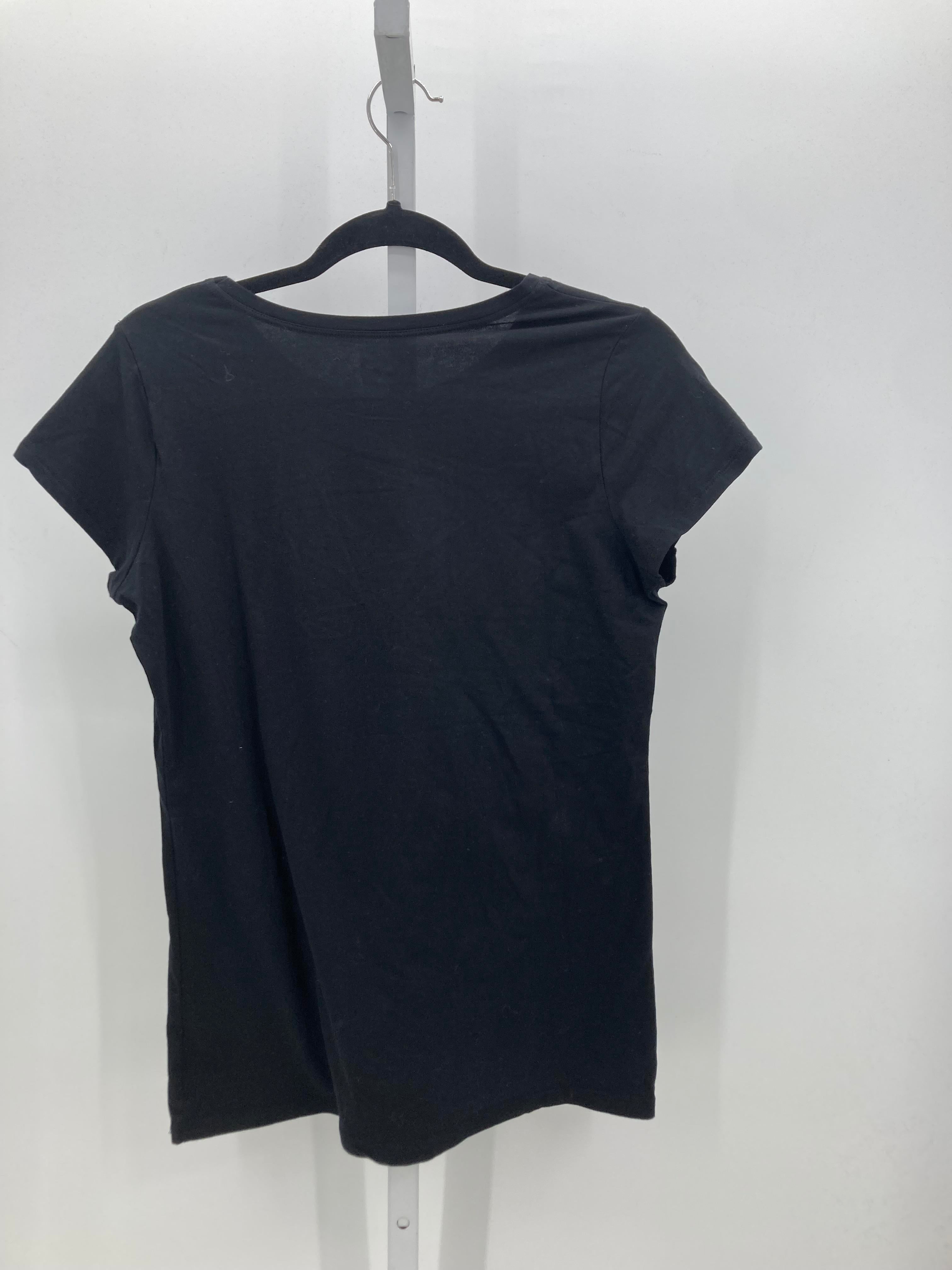 JCP Size Medium Misses Short Sleeve Shirt