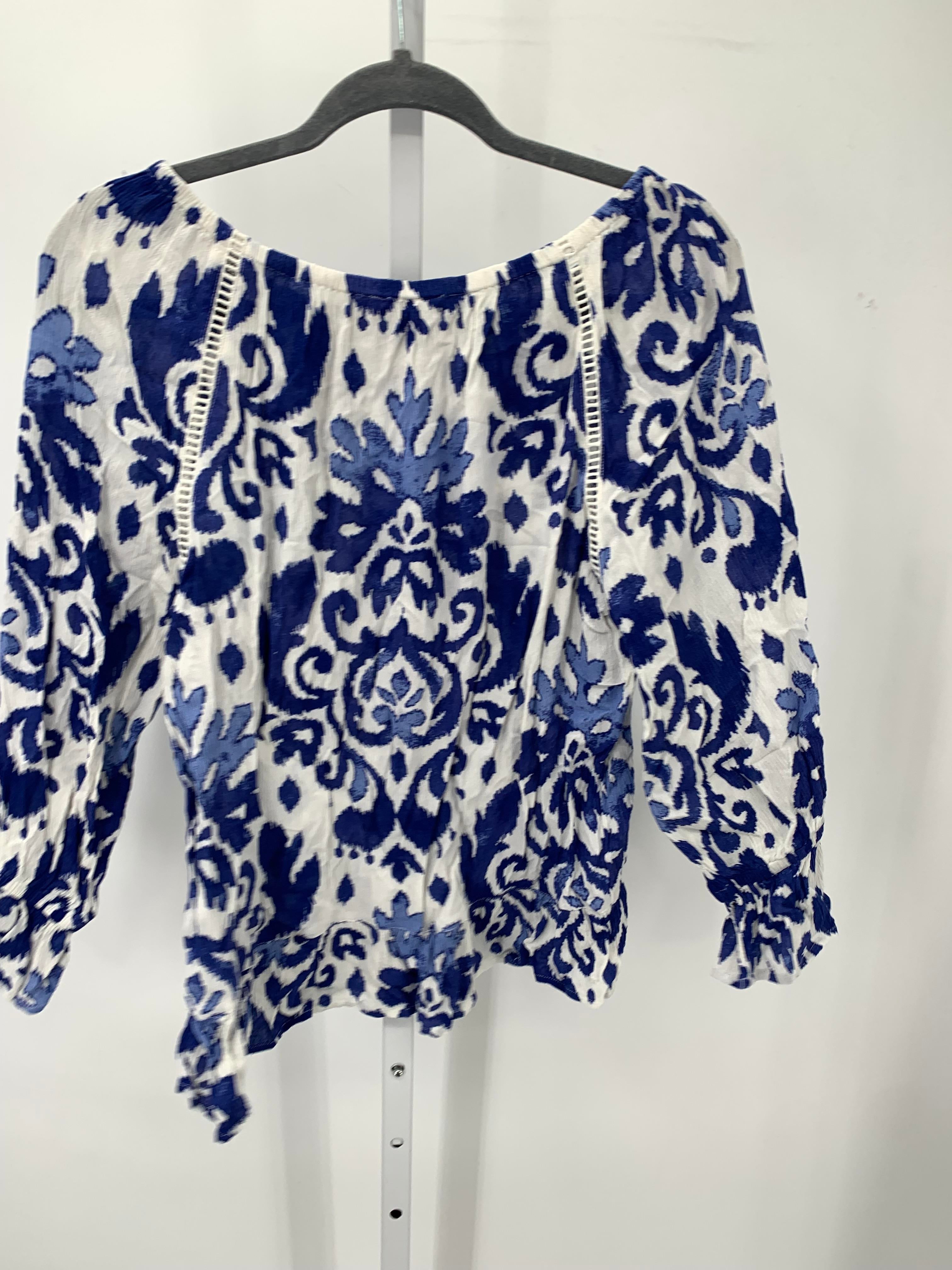 INC Size Large Misses 3/4 Sleeve Shirt