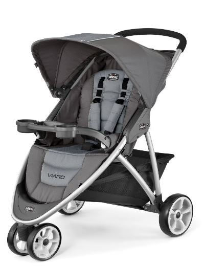 Chicco Viaro Quick-Fold Stroller - Graphite Grey