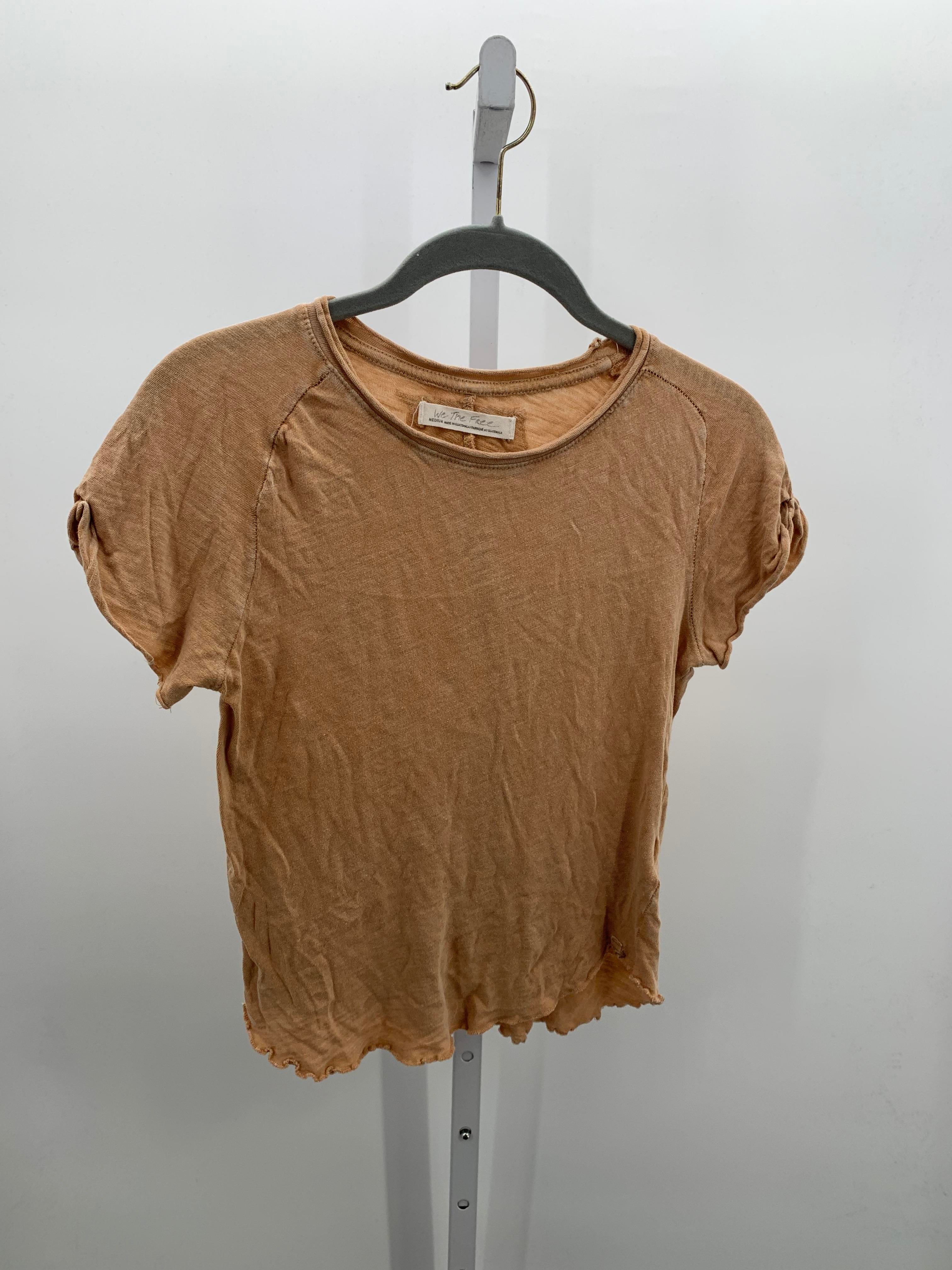 We The Free Size Medium Misses Short Sleeve Shirt