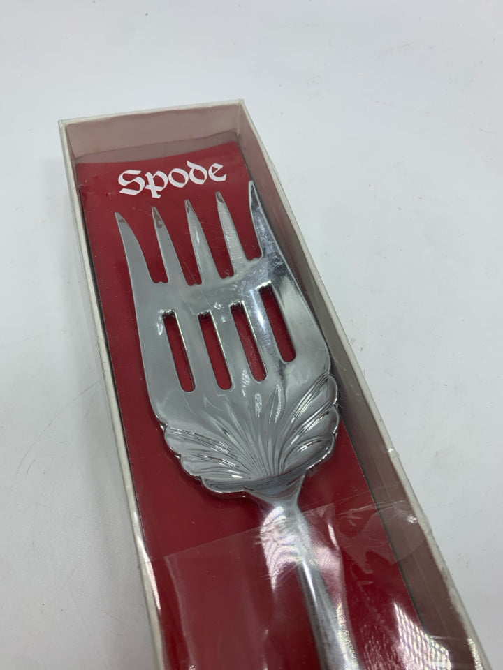 SPODE CHRISTMAS TREE MEAT FORK