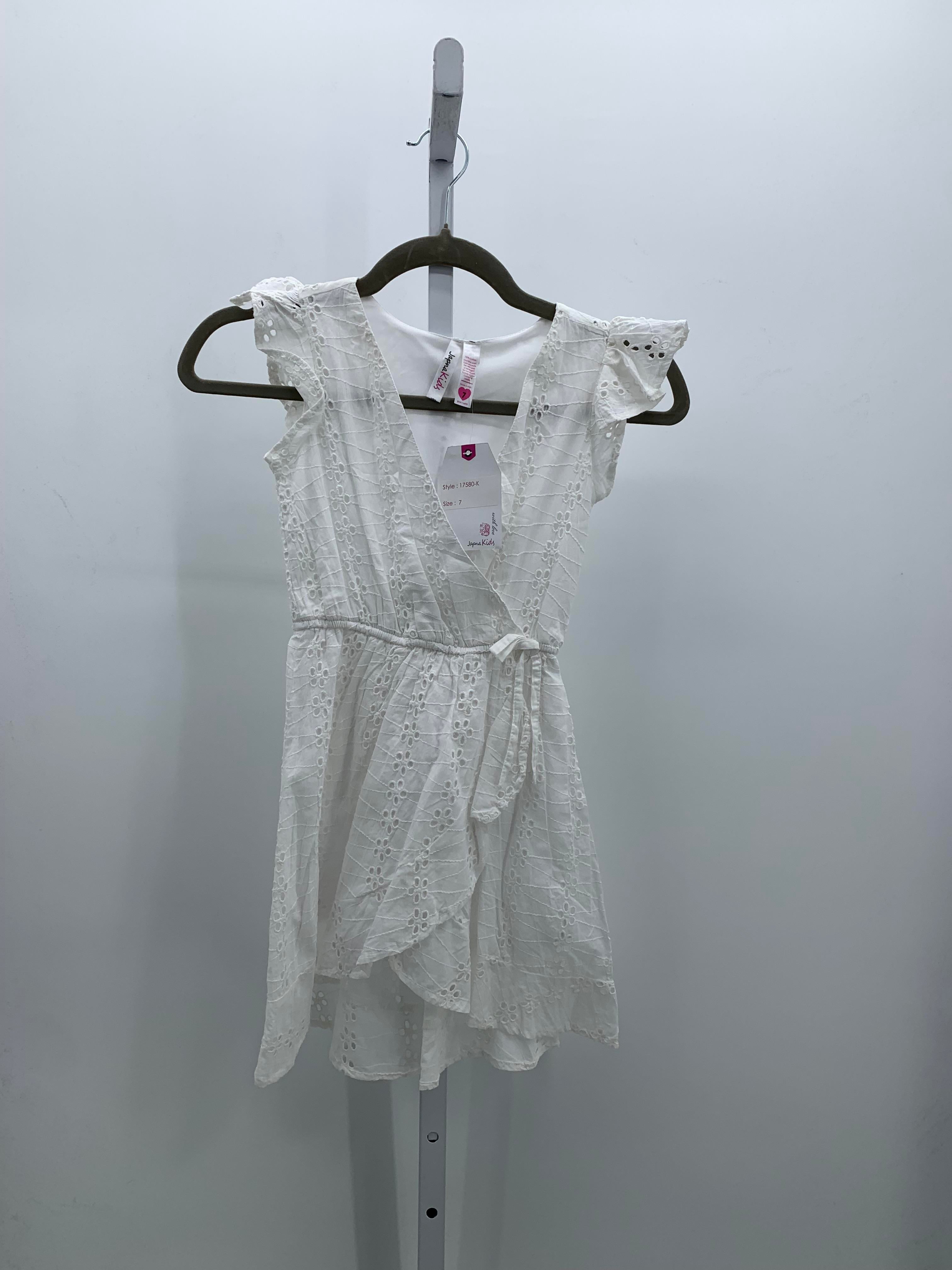 Japna Size 7 Girls Sleeveless Dress