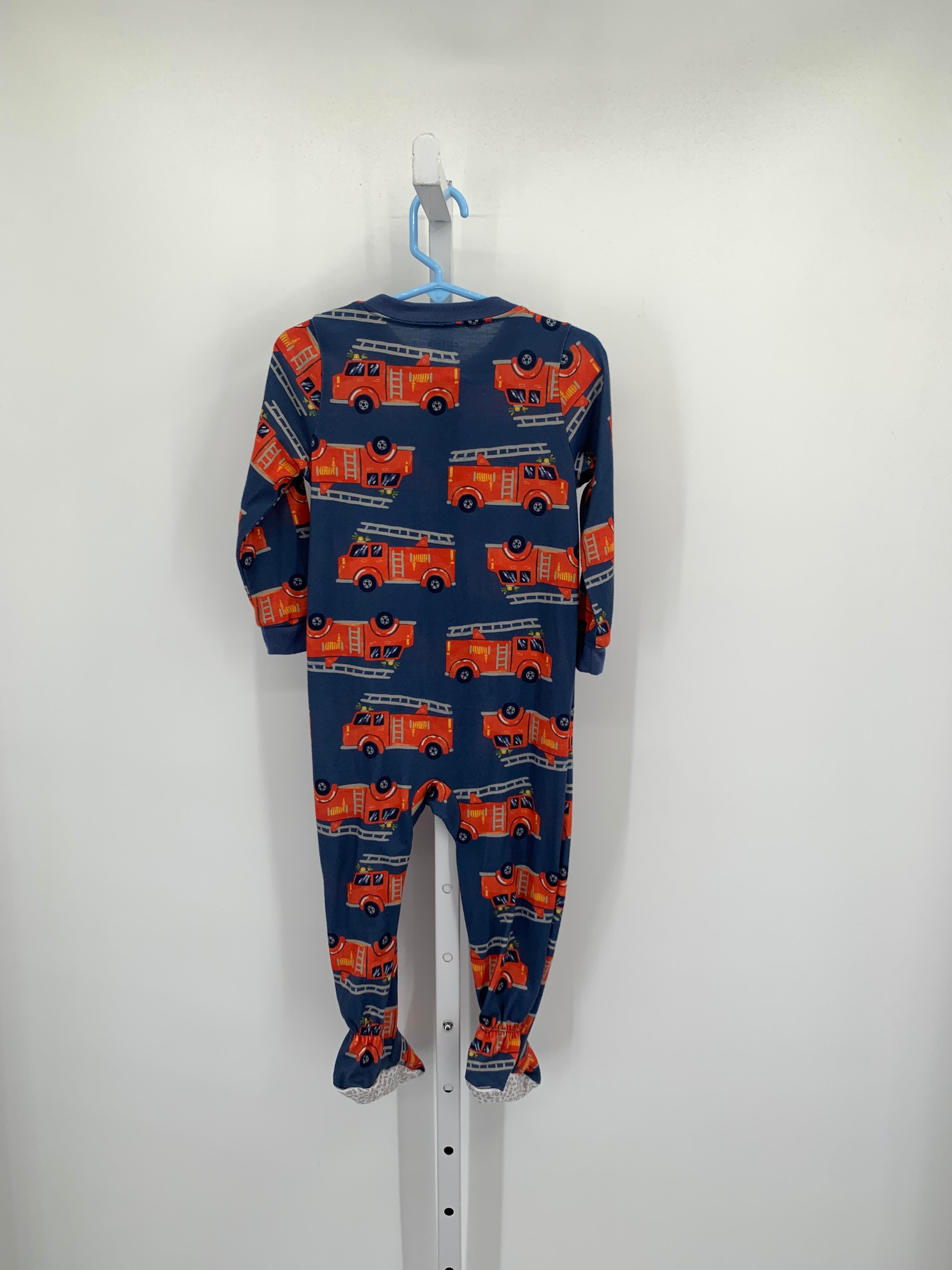 FIRE TRUCKS KNIT SLEEPER