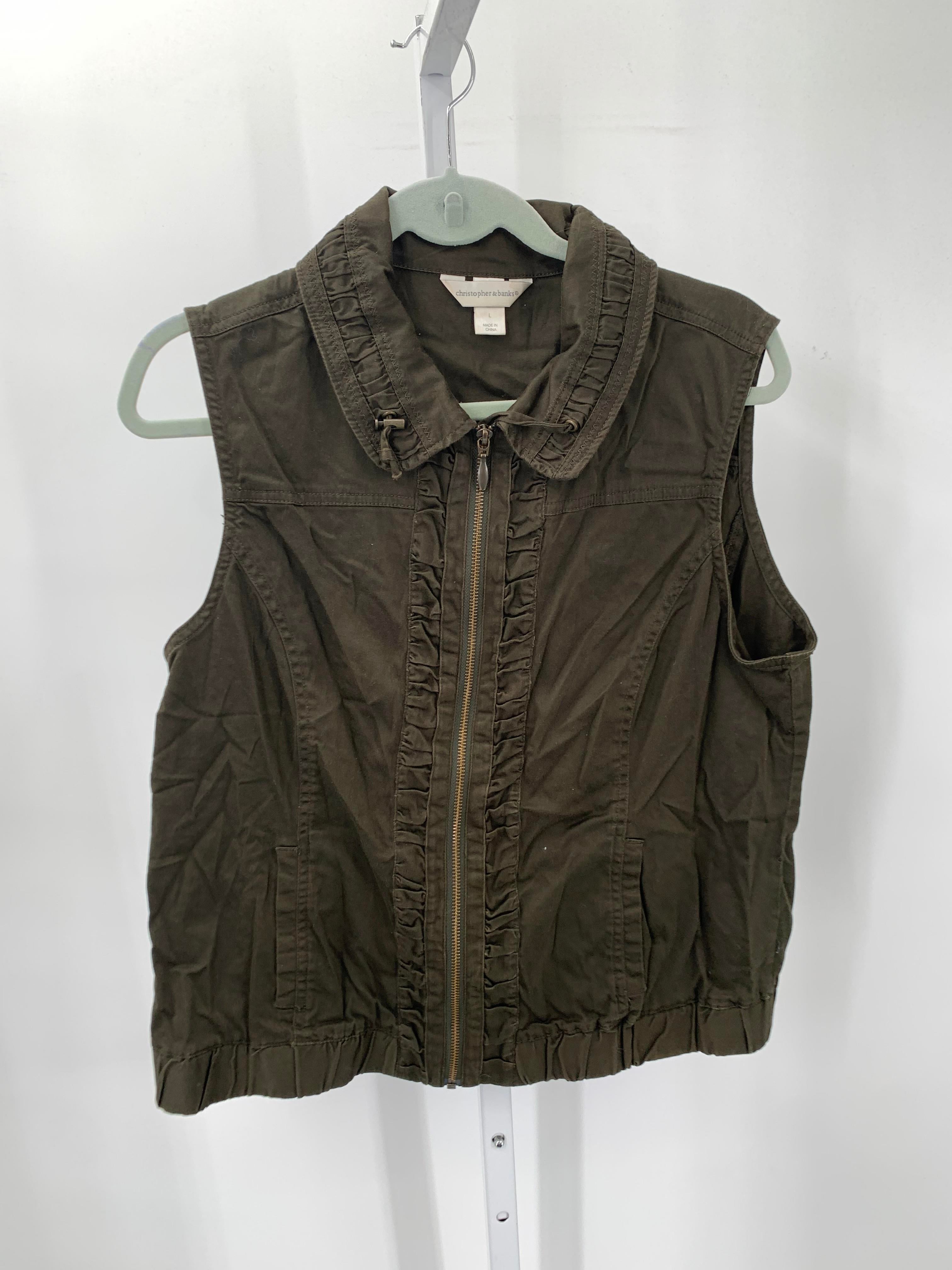 Christopher & Banks Size Large Misses Vest