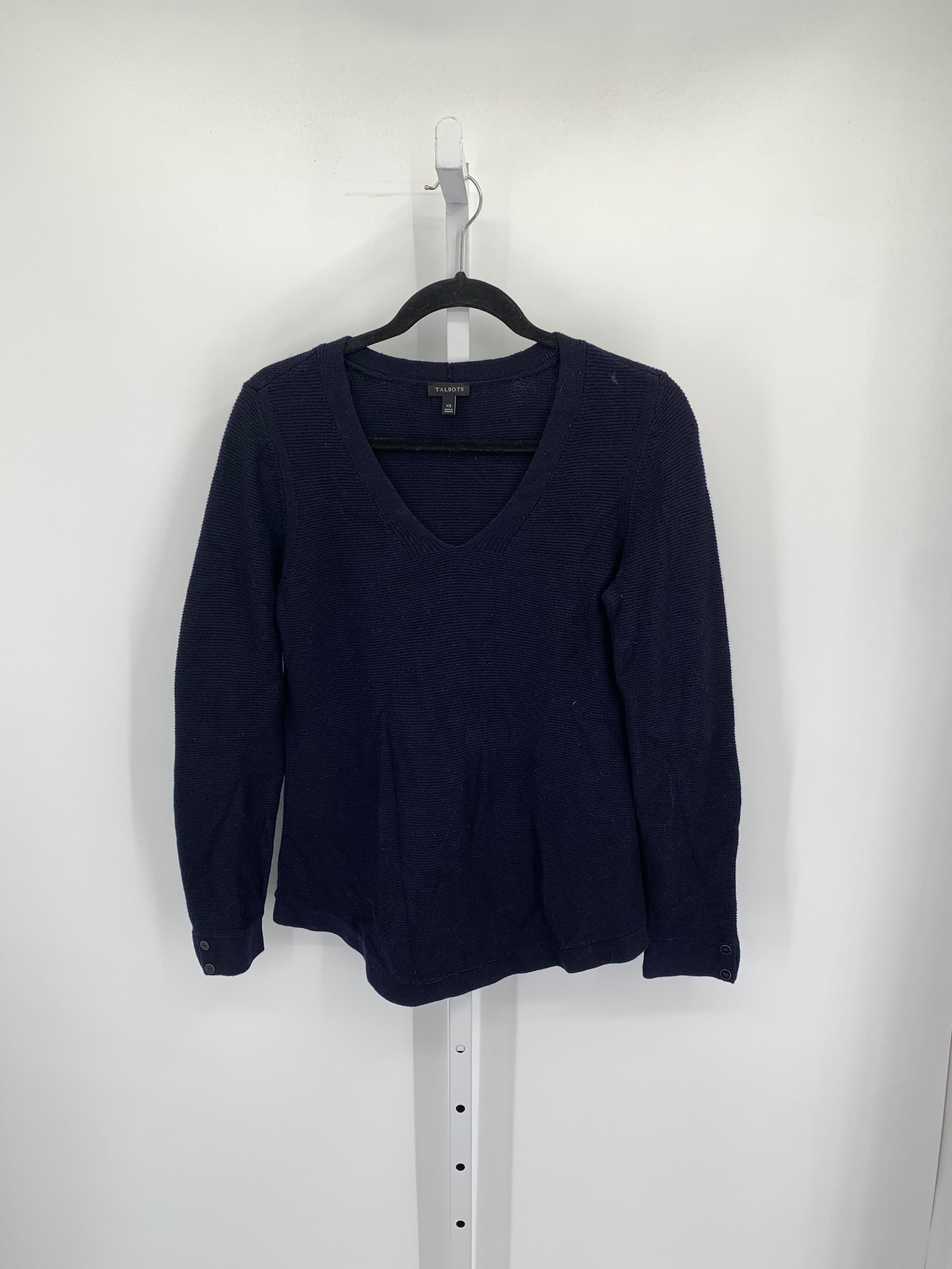 Talbots Size X Small Misses Long Slv Sweater