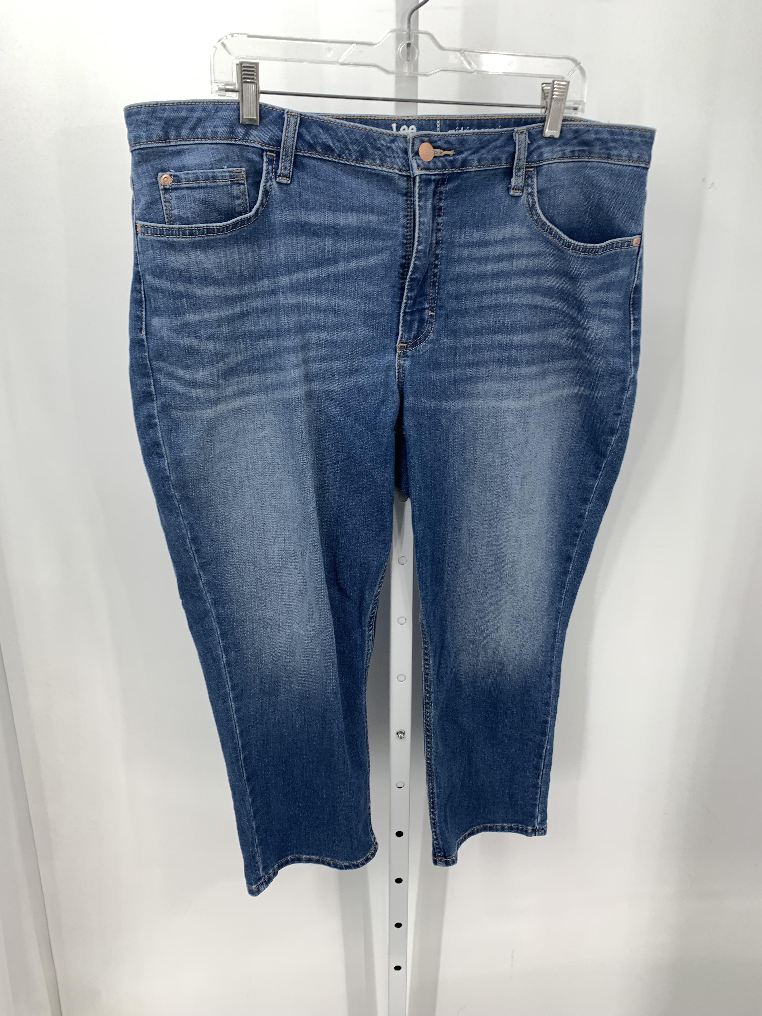 Lee Size 18 Misses Capri Pants