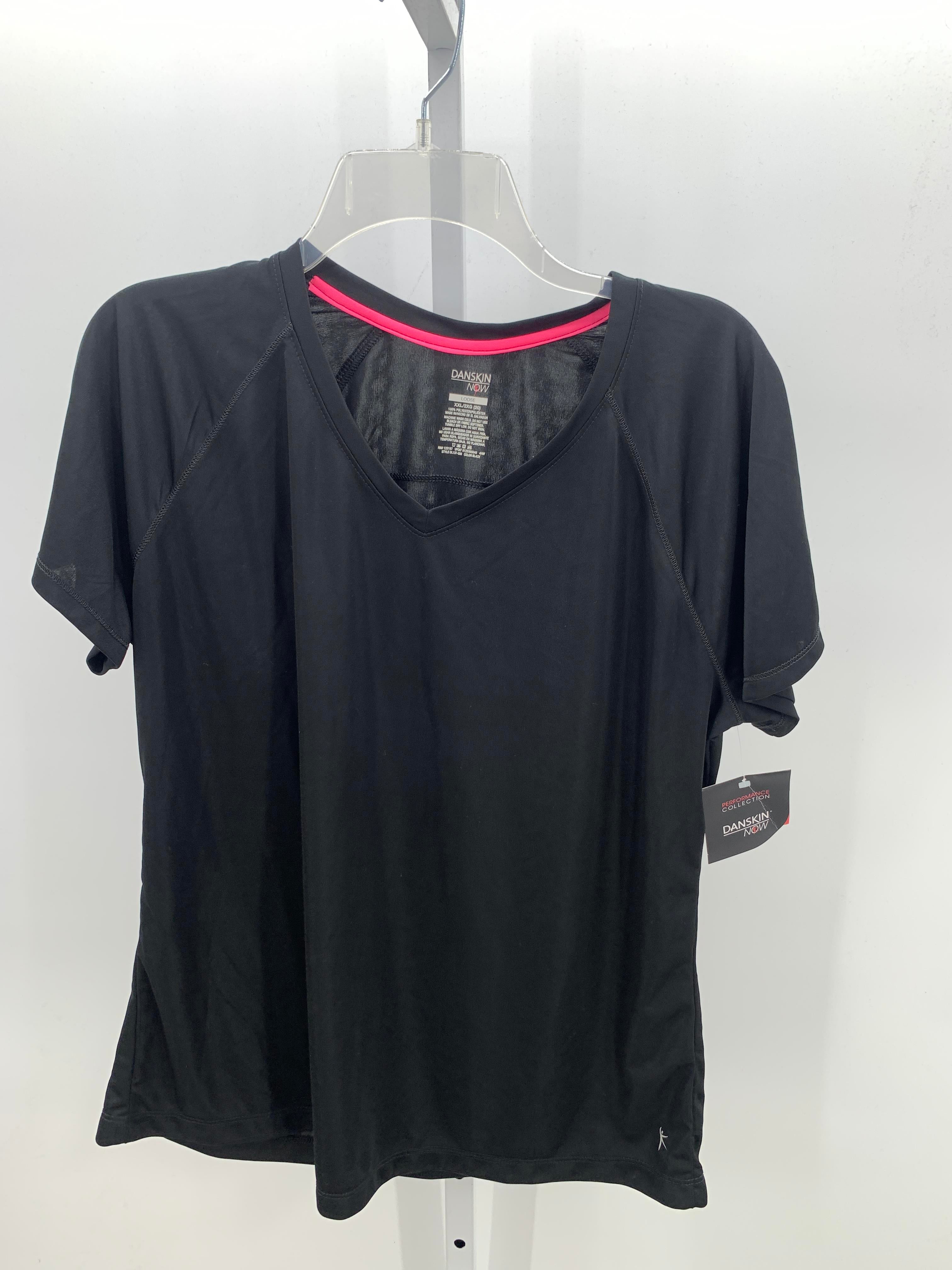 Danskin Now Size XXL Misses Short Sleeve Shirt
