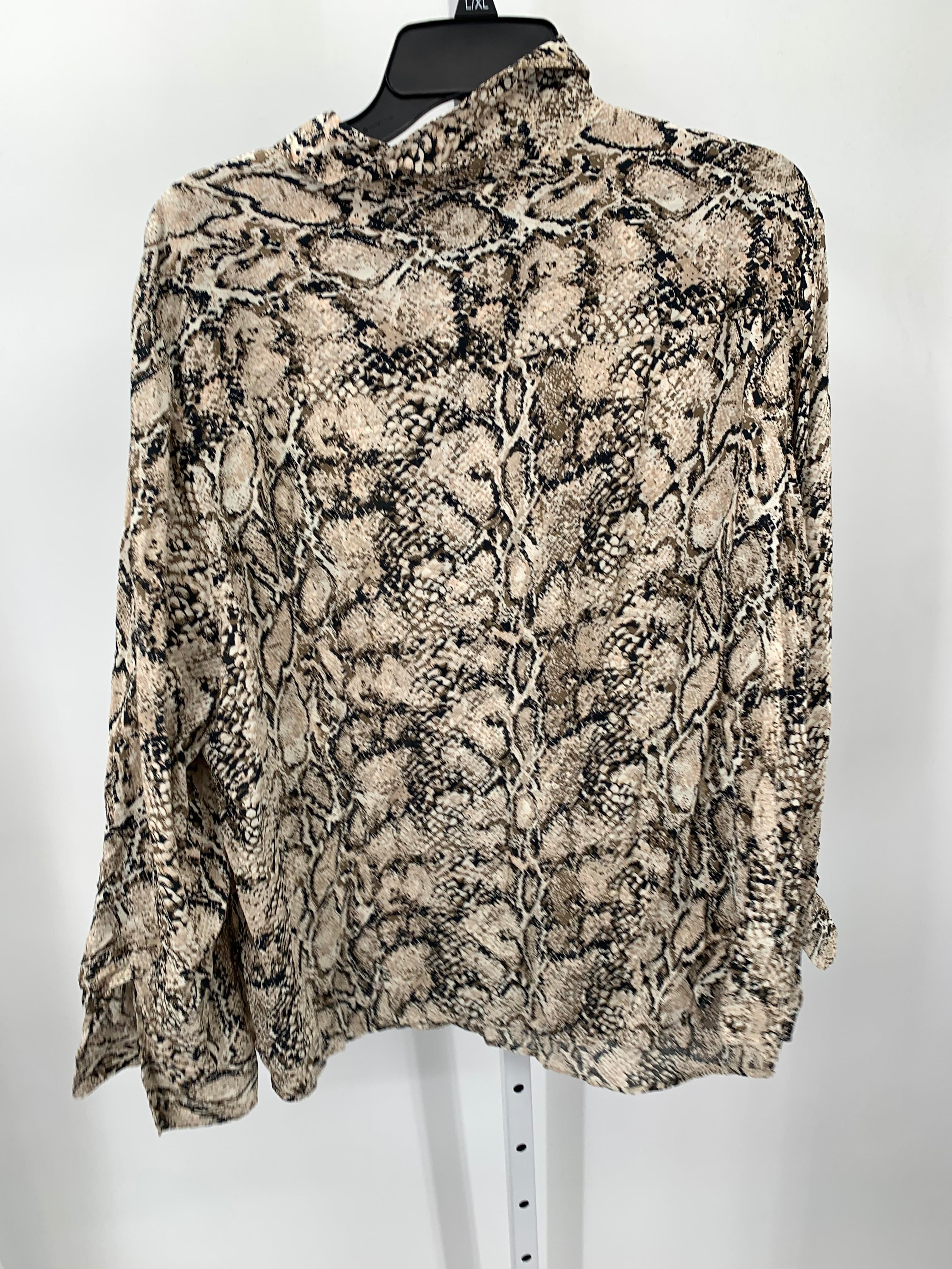 Talbots Size 22 W Womens Long Sleeve Shirt