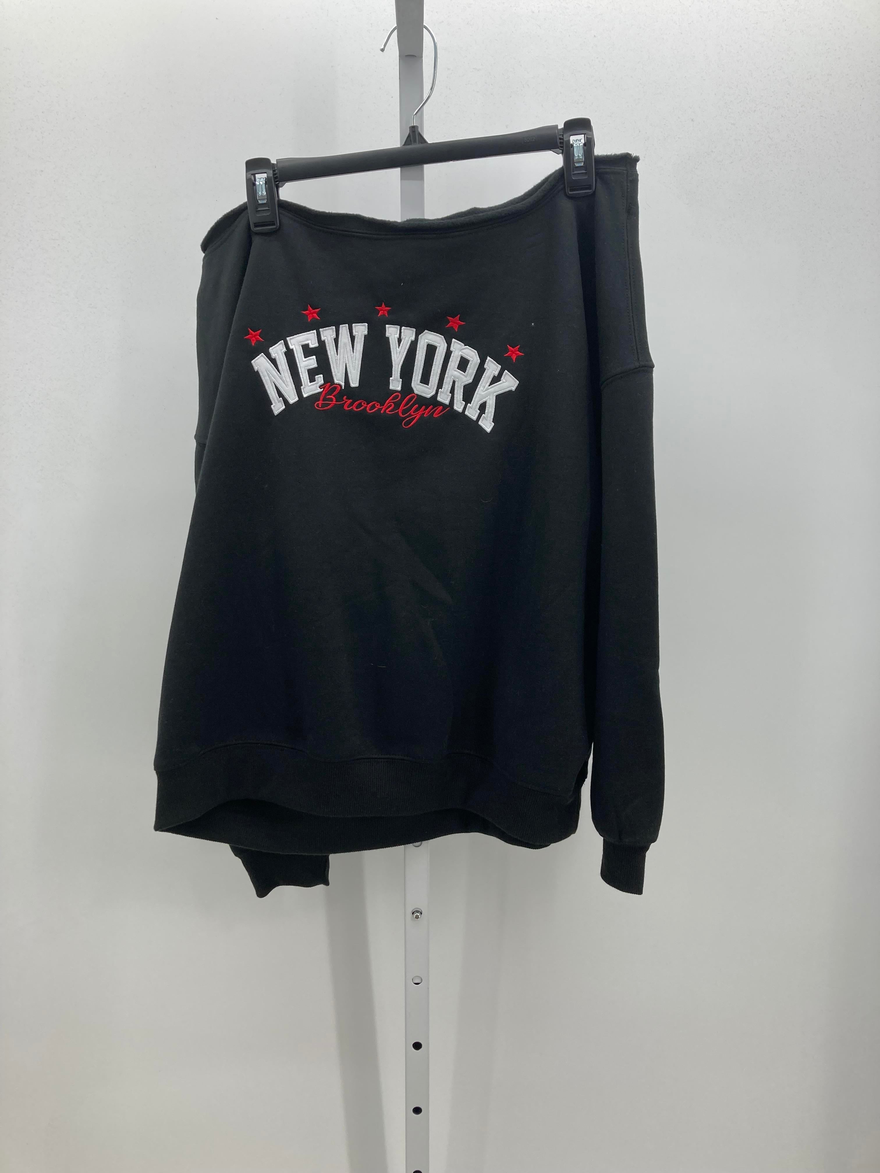 Size Large Juniors Long Sleeve Shirt