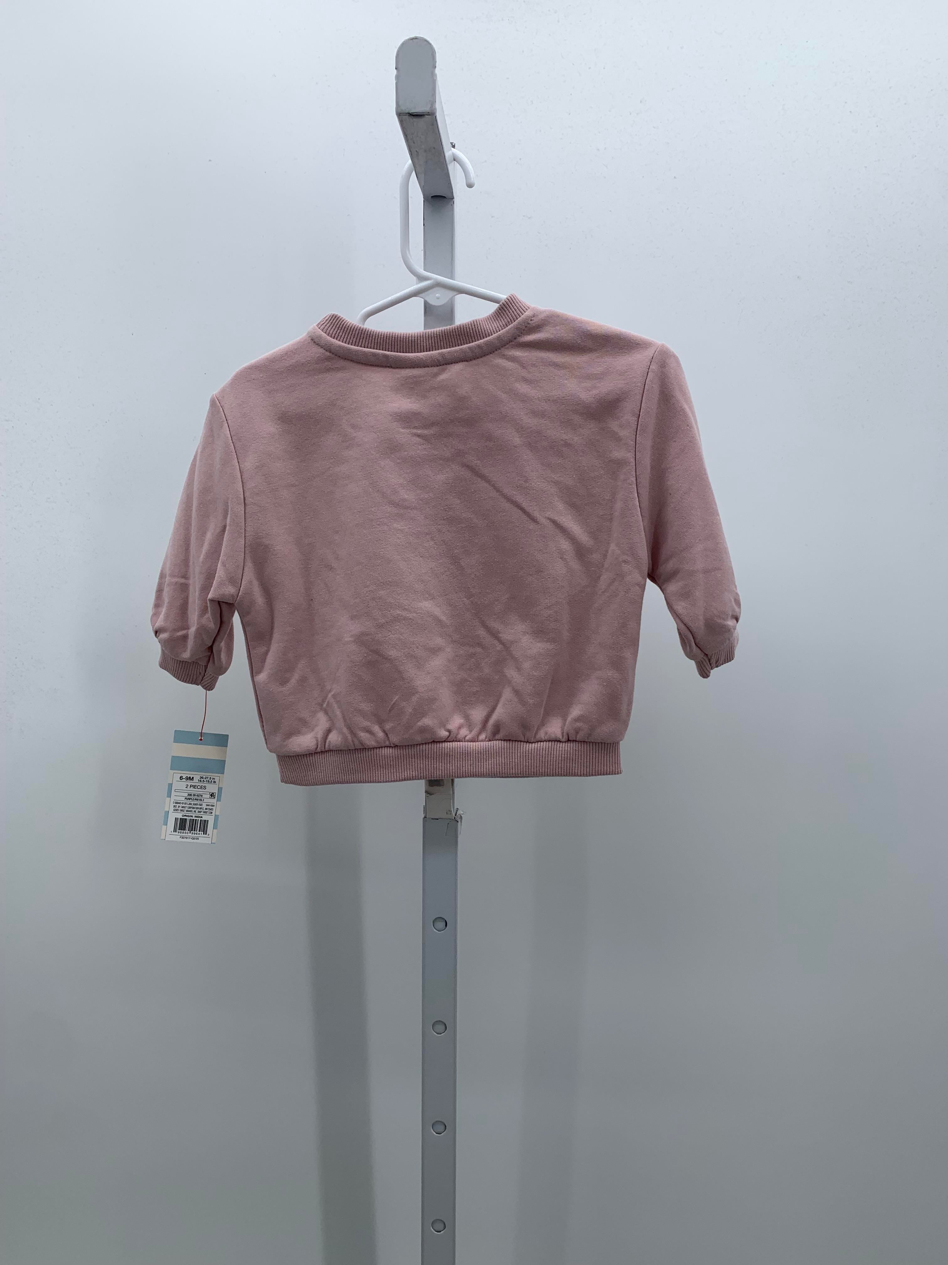 Cat & Jack Size 6-9 mon Girls Long Sleeve Shirt
