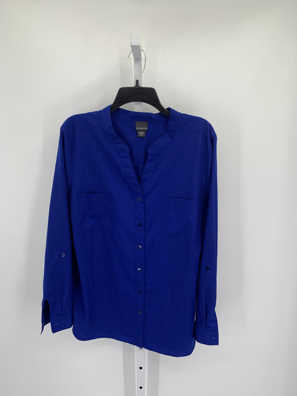 Covington Size Extra Large Misses Long Sleeve Shirt