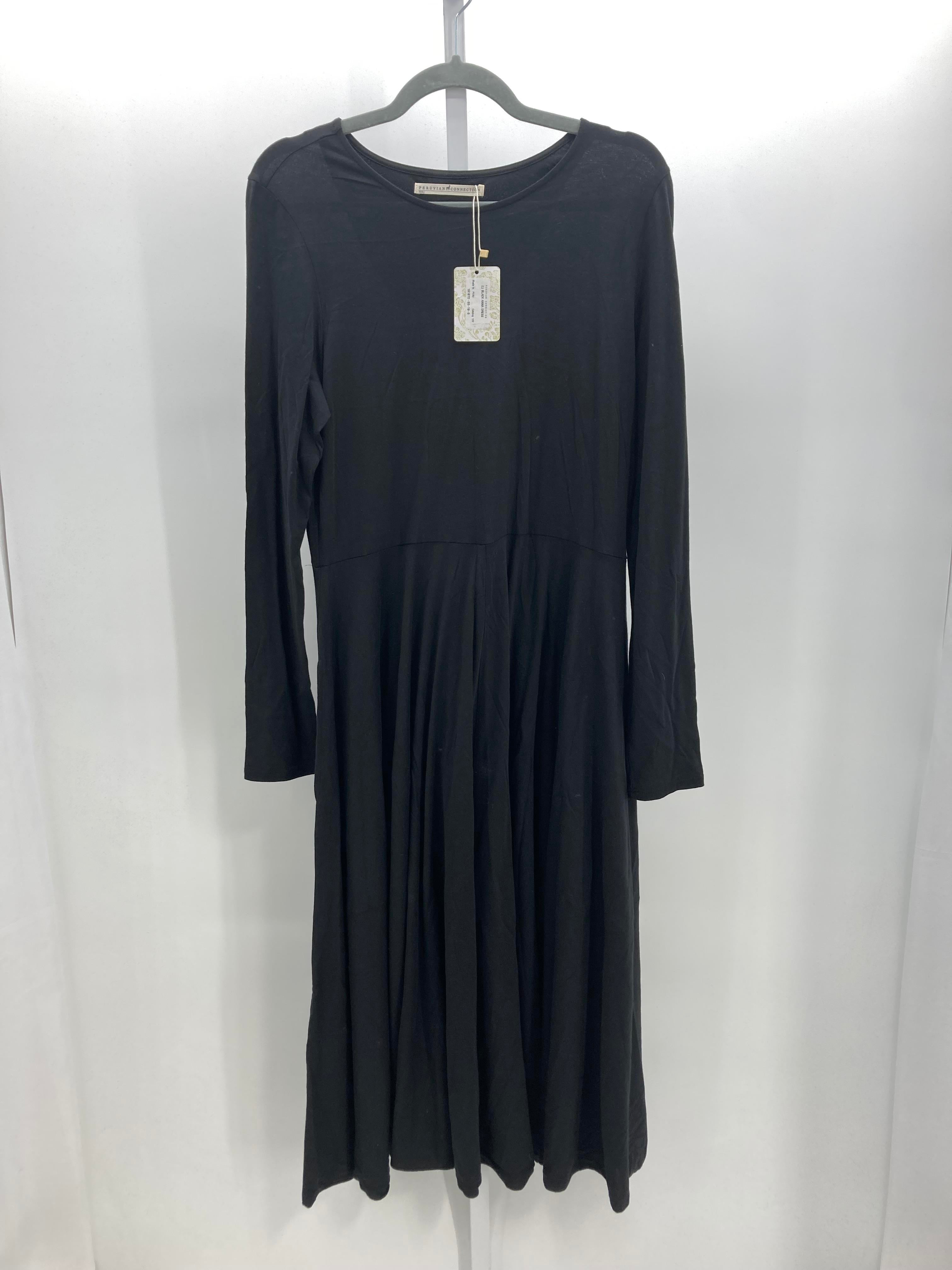 Size Large Misses Long Sleeve Dress